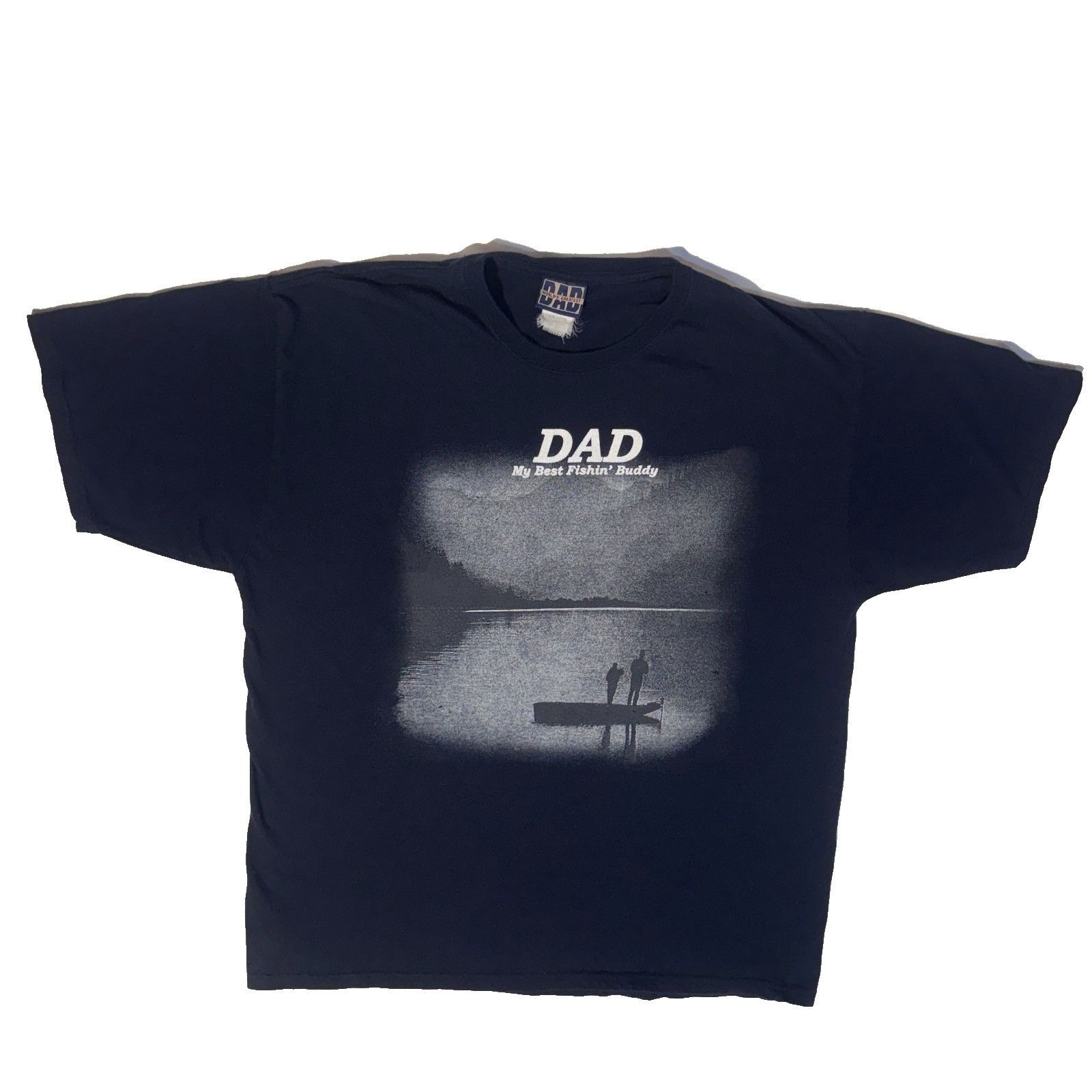 Other DAD My Best Fishin' Buddy Vintage Tshirt XL Worlds Greatest Size US XL / EU 56 / 4 - 1 Thumbnail