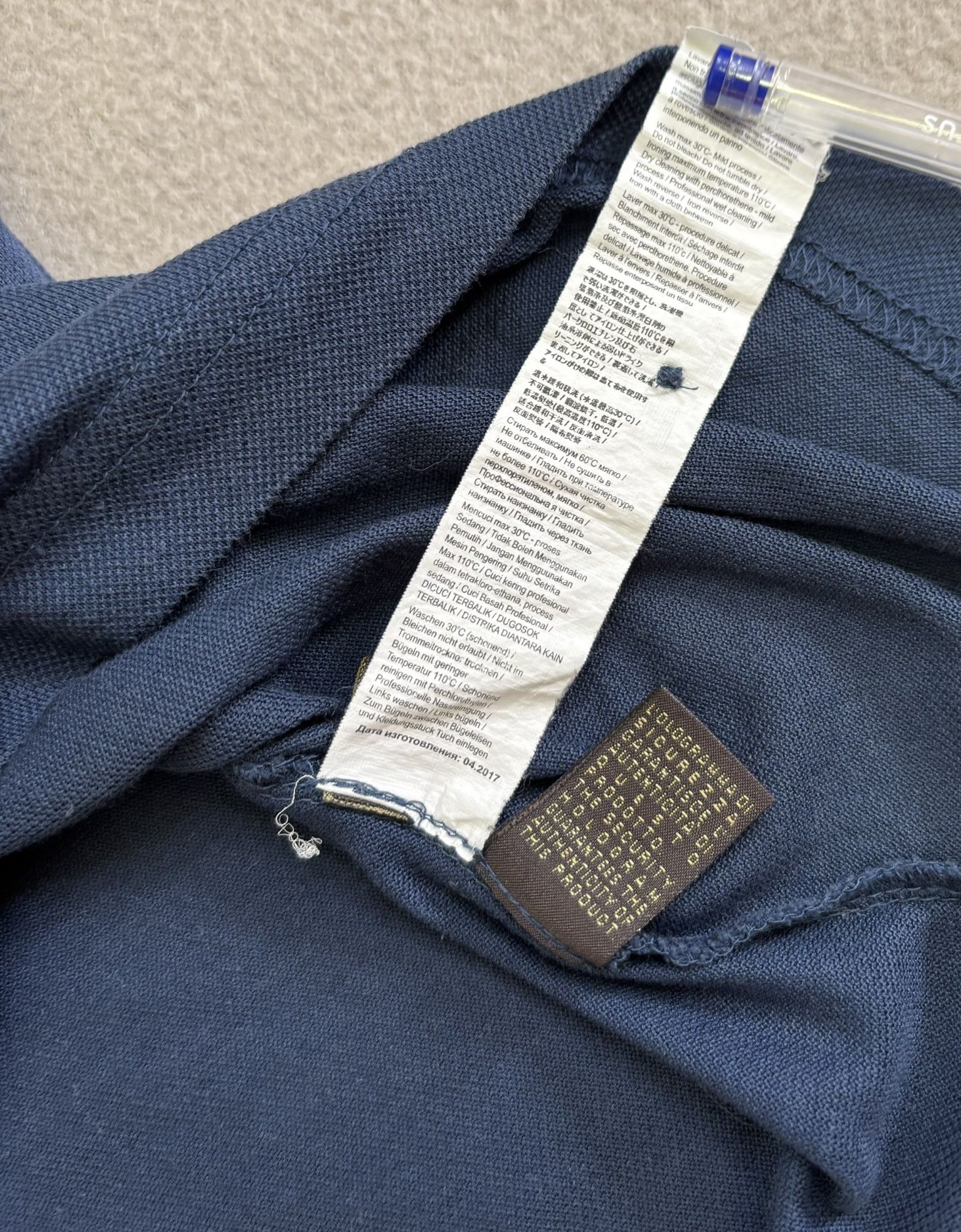 Roberto Cavalli Roberto Cavalli Navy Blue Polo Small Size US S / EU 44-46 / 1 - 17 Thumbnail