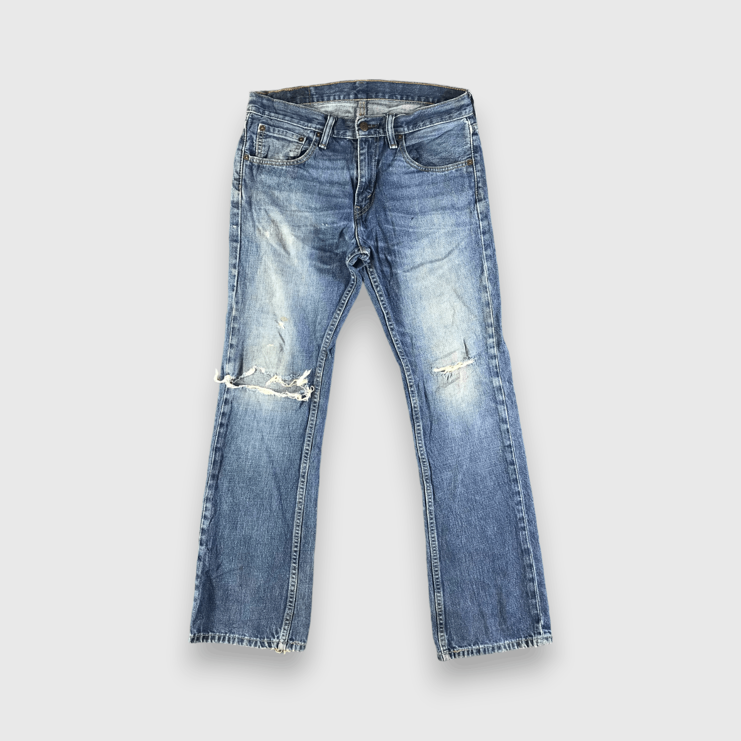 Levi's Vintage Blue Wash Levis 527 Jeans-J3179 Size US 32 / EU 48 - 1 Thumbnail