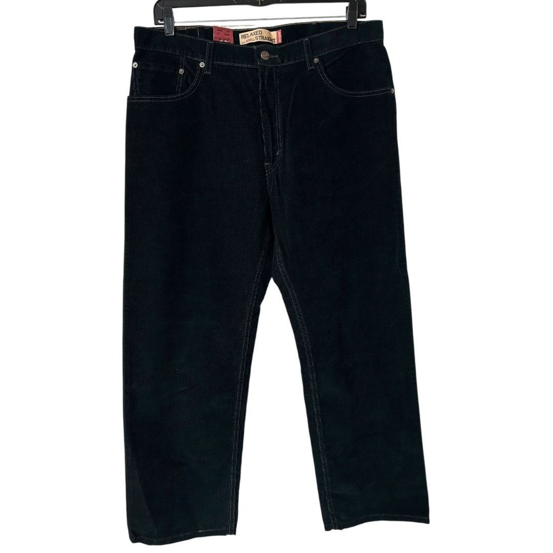 Levi's NWT Vintage Levi's Black Corduroy Pants 559 Relaxed Straight Size US 38 / EU 54 - 2 Thumbnail