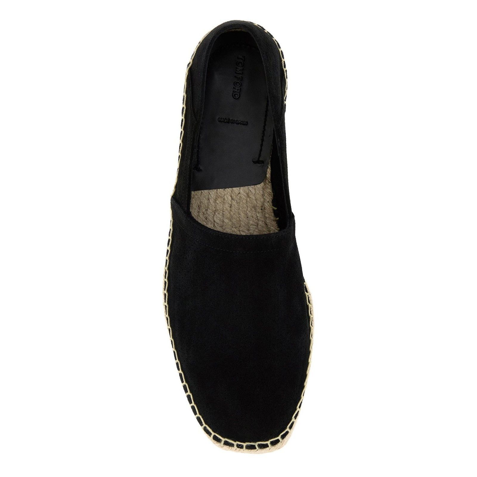 Tom Ford TOM FORD Black Suede Espadrilles New & Authentic (Men's size Size US 8 / EU 41 - 2 Thumbnail