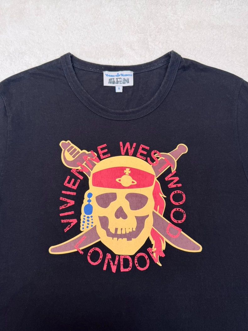 Vivienne Westwood Vivienne Westwood Skull Pirate T-shirt Size L / US 10 / IT 46 - 3 Thumbnail