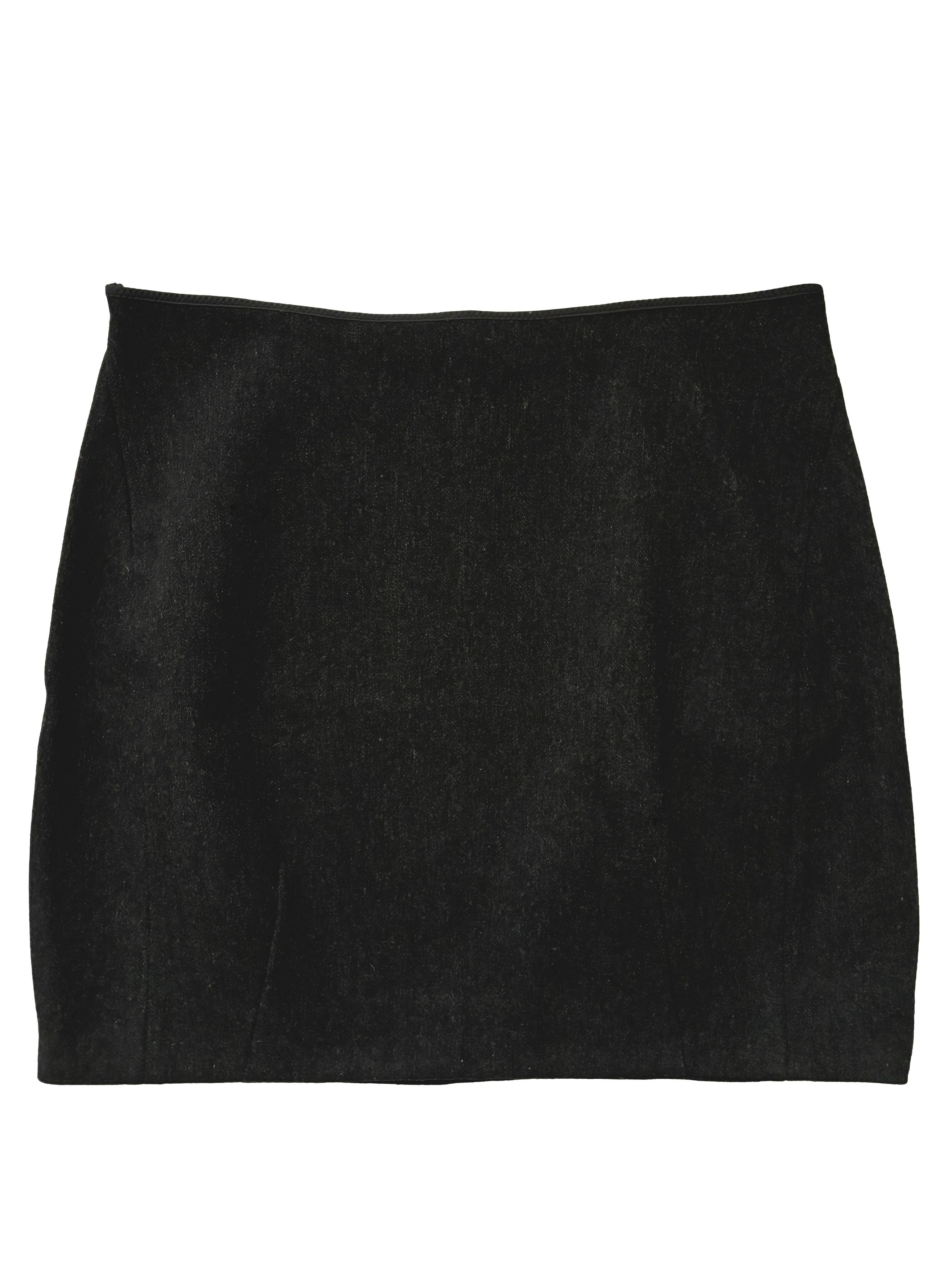 Marni ⚡️QUICK SALE⚡️Marni Anthracite Wool Mini Skirt Size 32" / US 10 / IT 46 - 2 Thumbnail