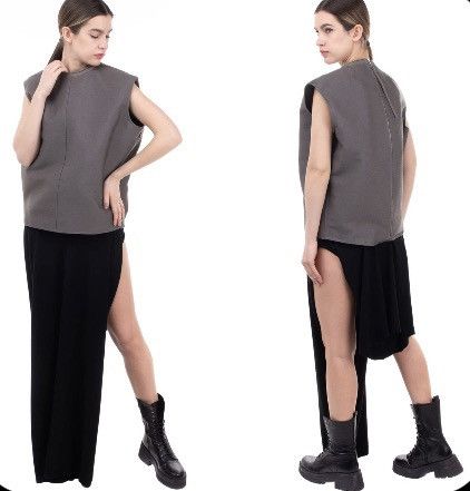 Rick Owens Rick Owens Glitter Boner Skirt Size 30" / US 8 / IT 44 - 1 Thumbnail