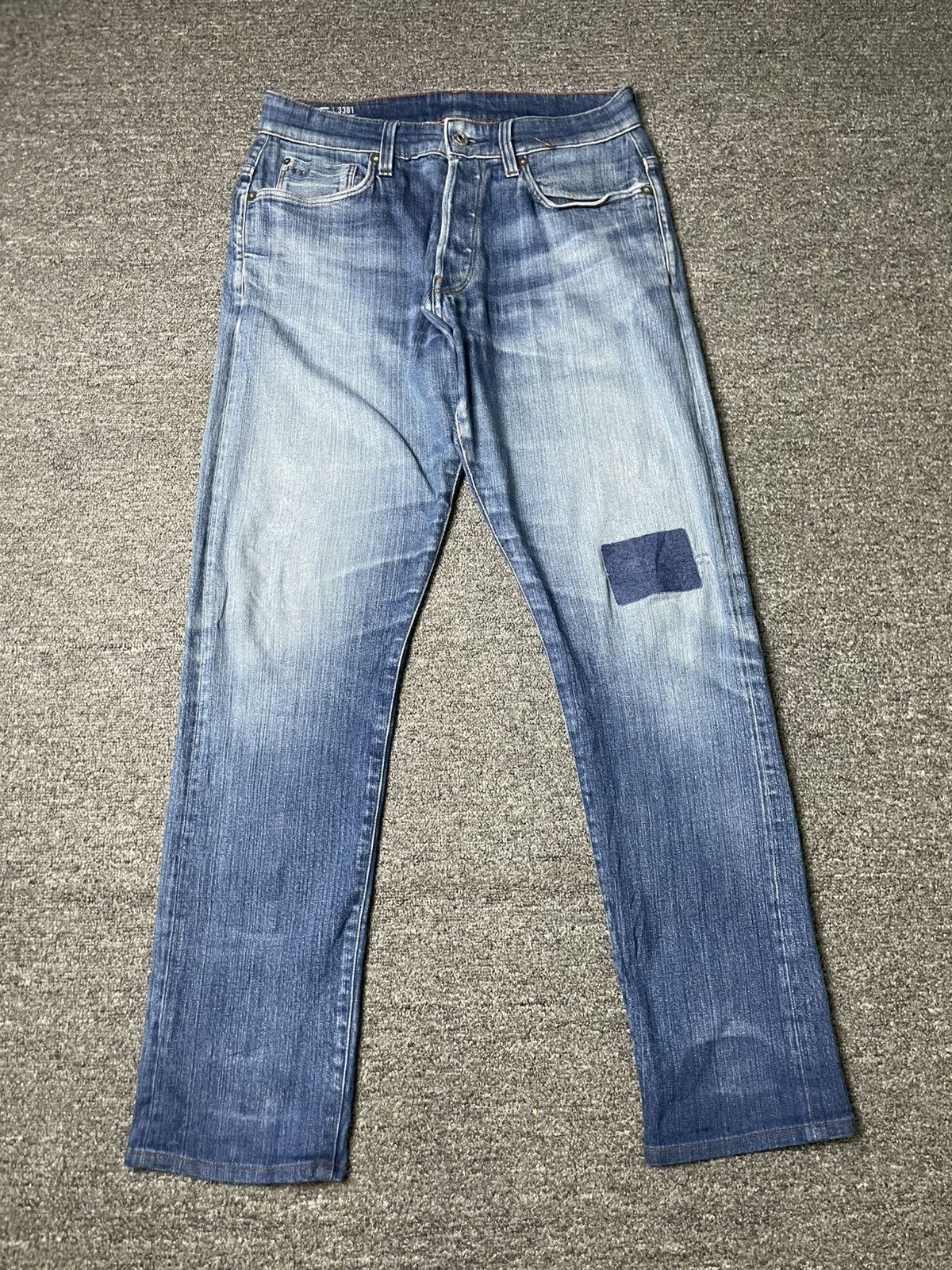 G-Star × Vintage G STAR RAW Brand Tapered Jeans (84) Size US 30 / EU 46 - 1 Thumbnail
