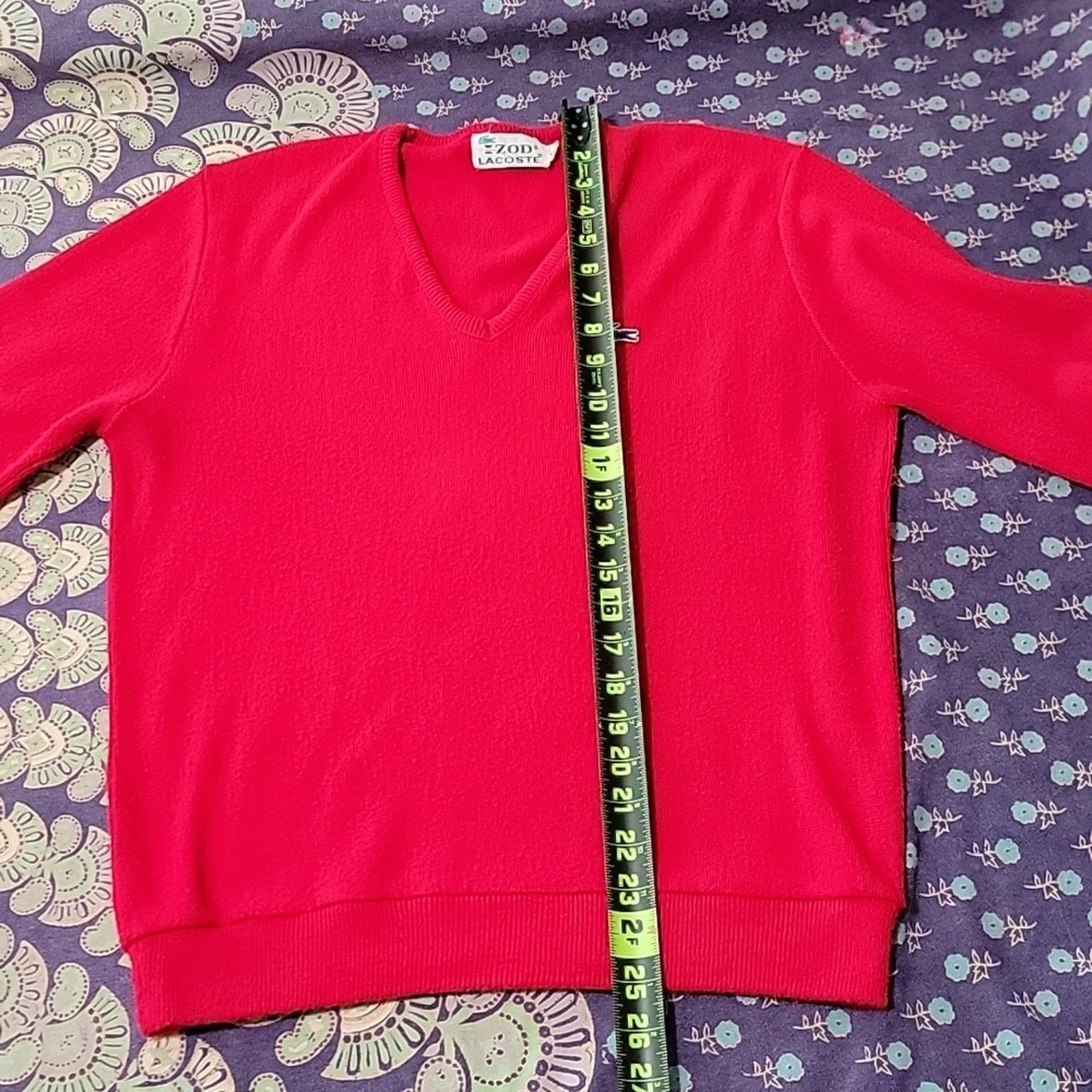 Lacoste Vintage IZOD Lacoste Sweater Size US M / EU 48-50 / 2 - 5 Thumbnail
