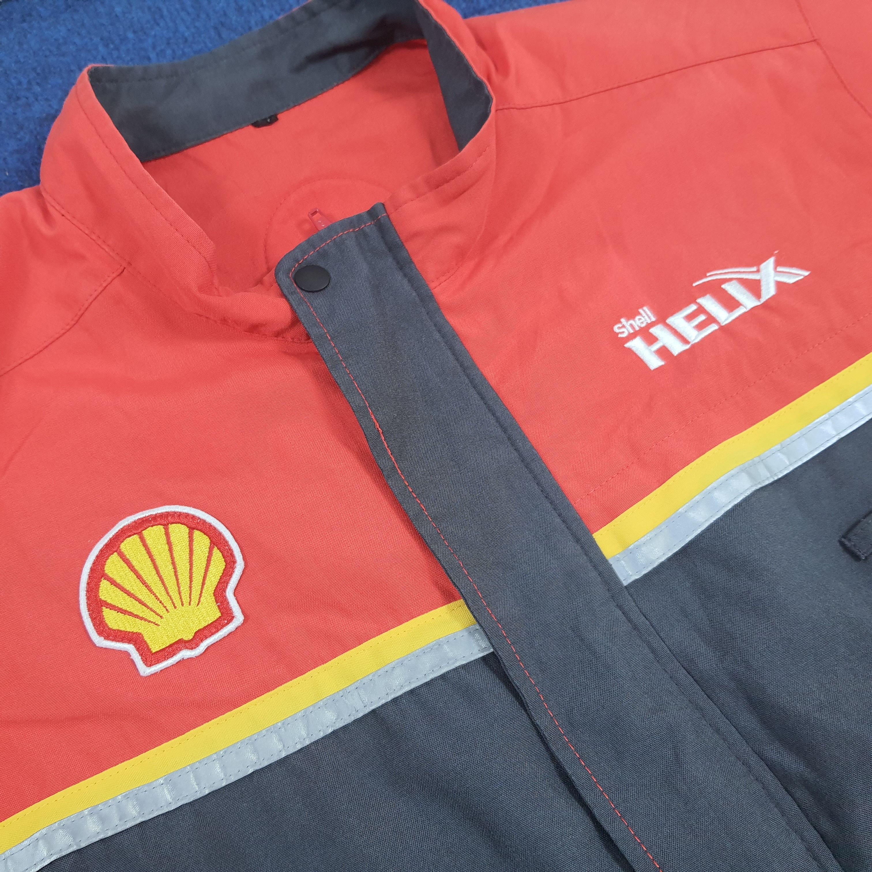 Ferrari Vintage Shell Helix x Ferrari Workwear Coverall C296N16 Size US M / EU 48-50 / 2 - 3 Thumbnail