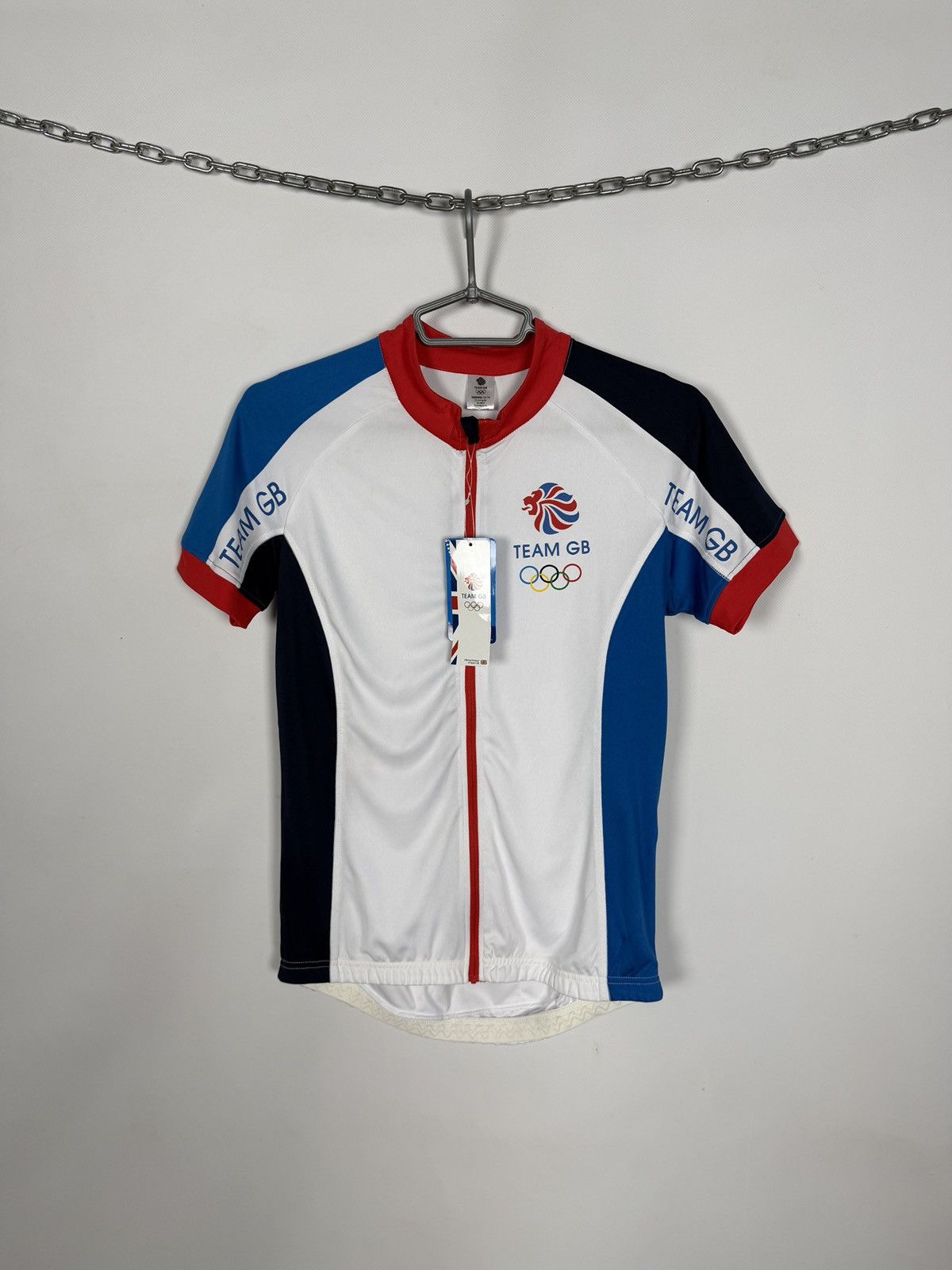 USA Olympics Team GB Team Cycling Jersey Olympic Games Bike Shirt Size M Size M / US 6-8 / IT 42-44 - 1 Thumbnail