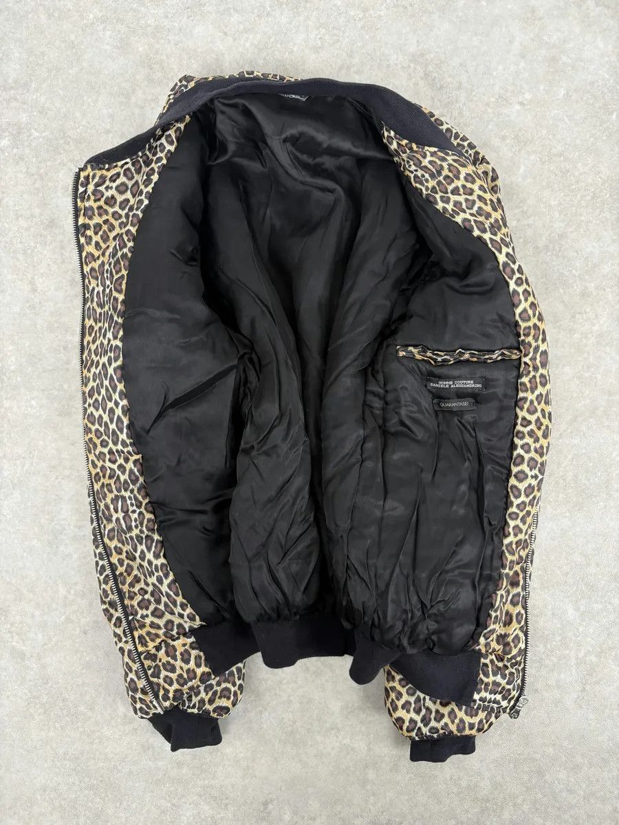Daniele Alessandrini Daniele Alessandrini Leopard Bomber Jacket Size US XS / EU 42 / 0 - 4 Thumbnail