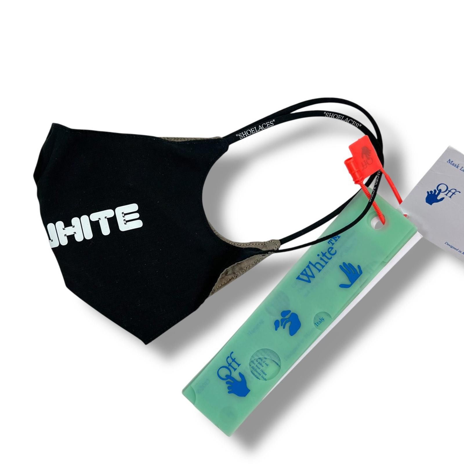 Off-White Off-White Arrows Font Face Mask Size ONE SIZE - 3 Thumbnail
