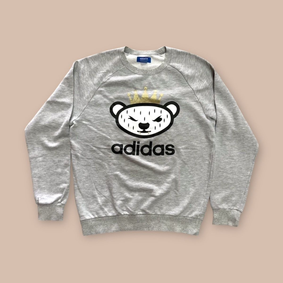 Adidas × Nigo Adidas Originals X Nigo Bear 25th Anniversary Sweatshirt Size US M / EU 48-50 / 2 - 1 Thumbnail