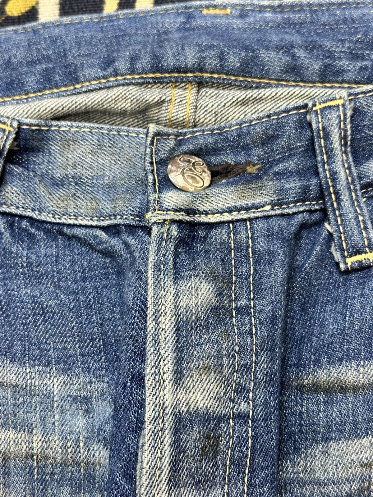 Edition Japan Vintage Edition Japan Selvedge Button Fly Distressed Denim Size US 32 / EU 48 - 7 Thumbnail