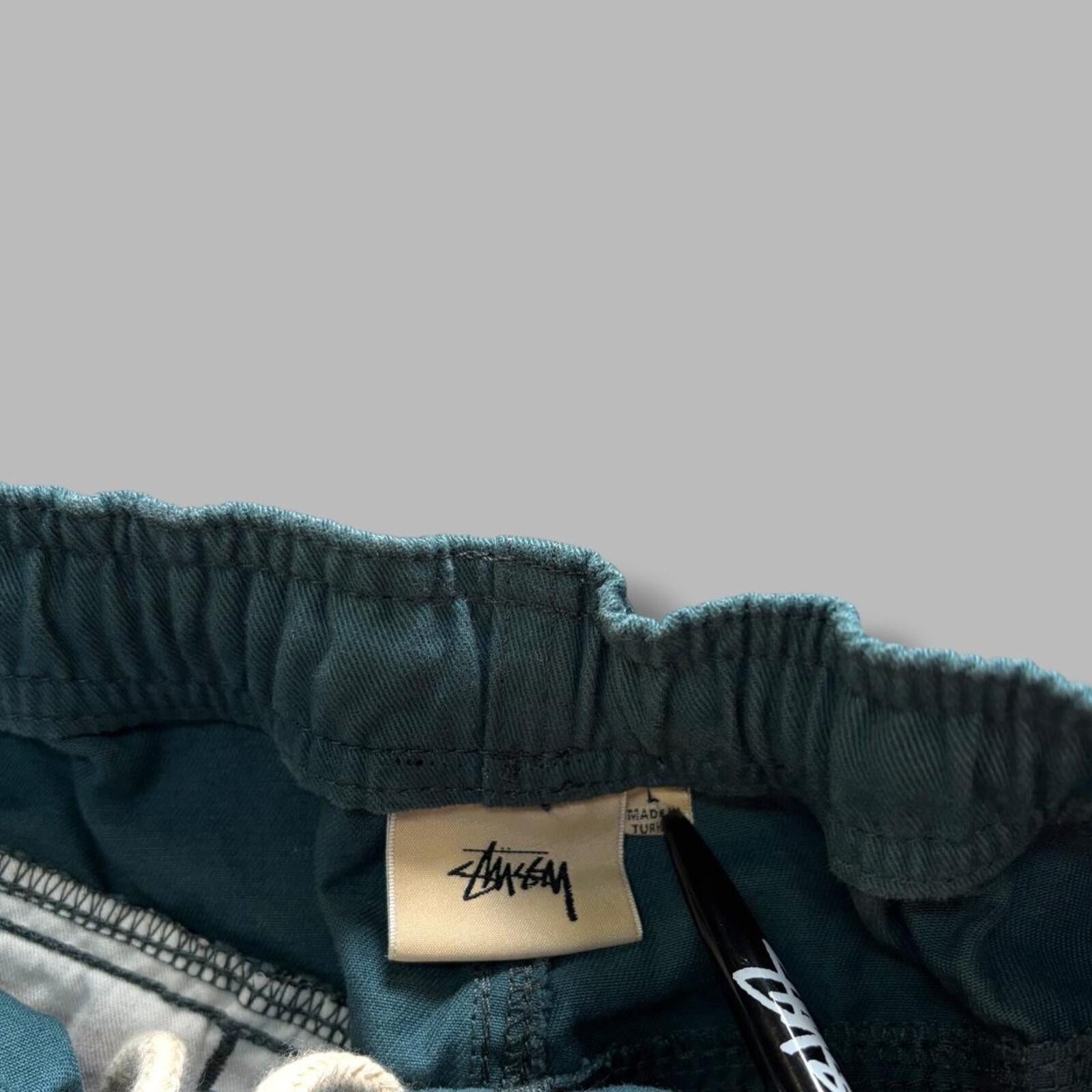 Stussy Stüssy Green/Turquoise Baggy Pants Size US 34 / EU 50 - 4 Thumbnail