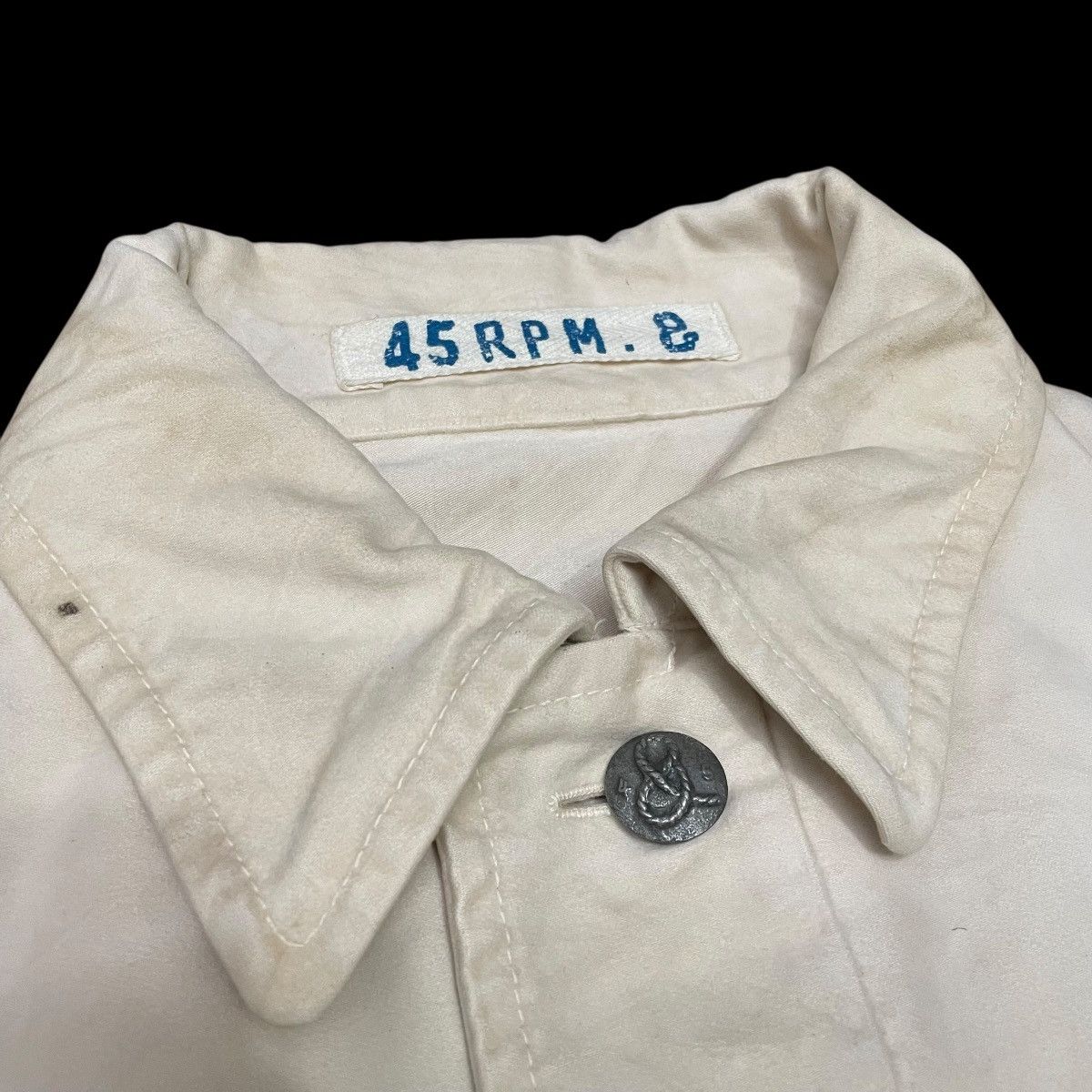 45rpm 45rpm Heavy Cotton Sailor Mine Button Jacket Size US L / EU 52-54 / 3 - 4 Thumbnail