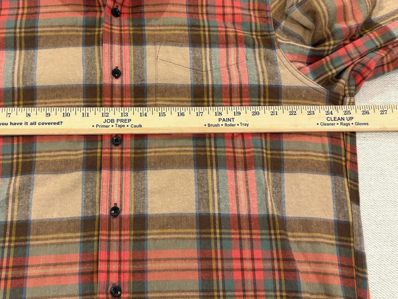 L.L. Bean LL Bean Scotch Plaid Flannel Antique Dress Stewart Sz Large Size US L / EU 52-54 / 3 - 4 Thumbnail
