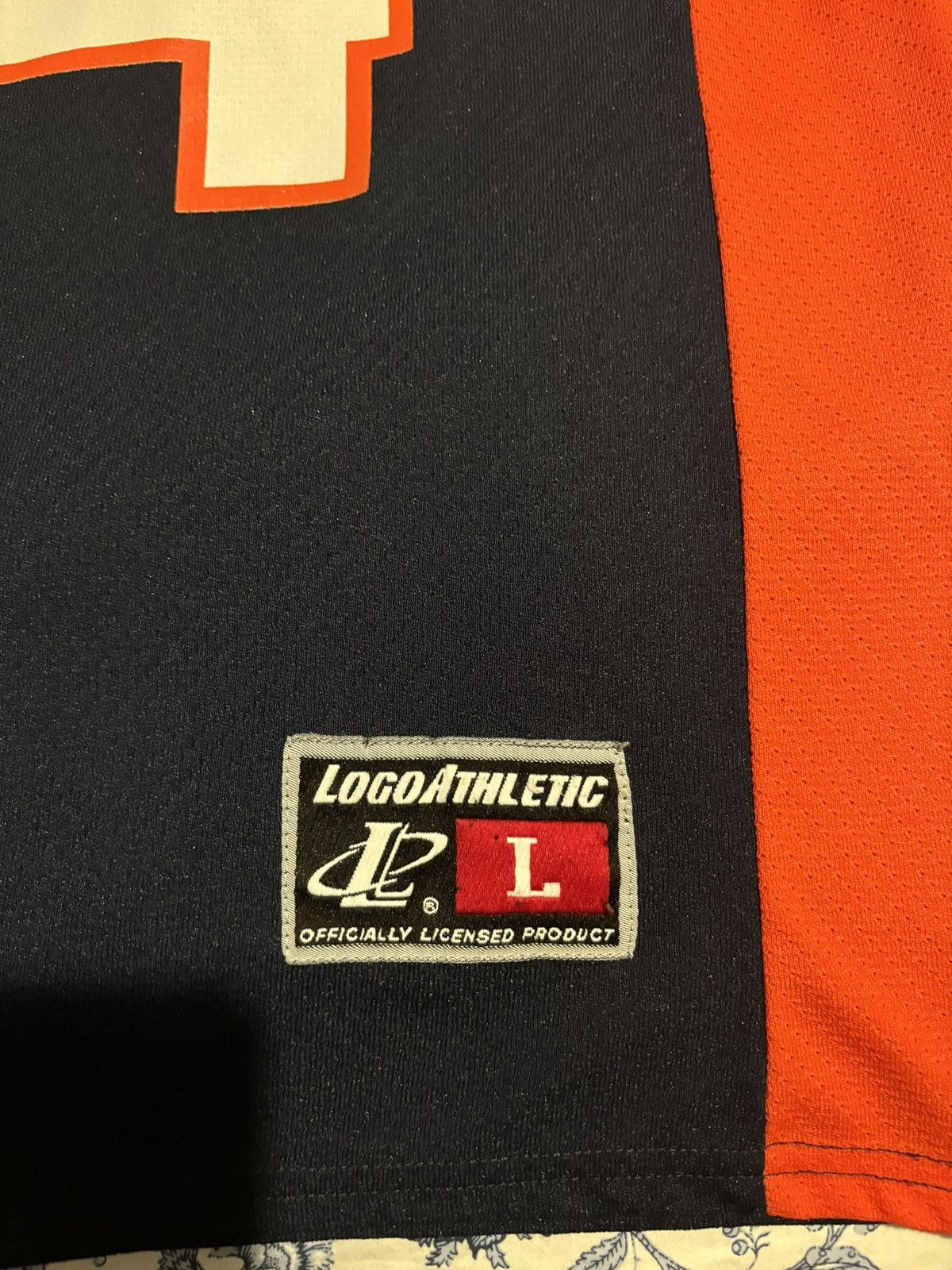 Logo Athletic Shannon Sharpe Bronco Jersey Size US L / EU 52-54 / 3 - 3 Thumbnail