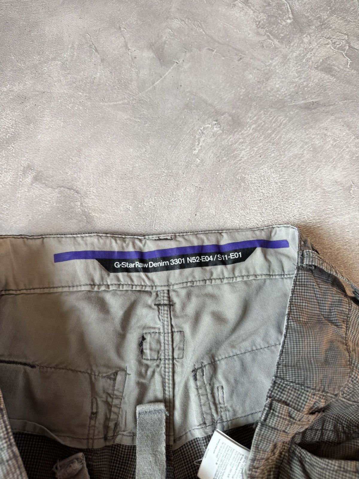 G-Star Vintgae G-Star Raw 3301 Cargo Pants Size US 33 - 11 Thumbnail