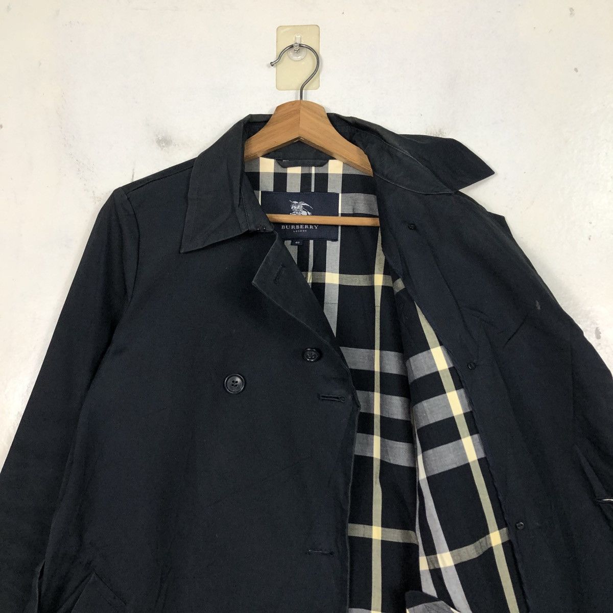 Burberry Vintage Jacket Burberry London Nova Check Blanket Size US M / EU 48-50 / 2 - 14 Thumbnail