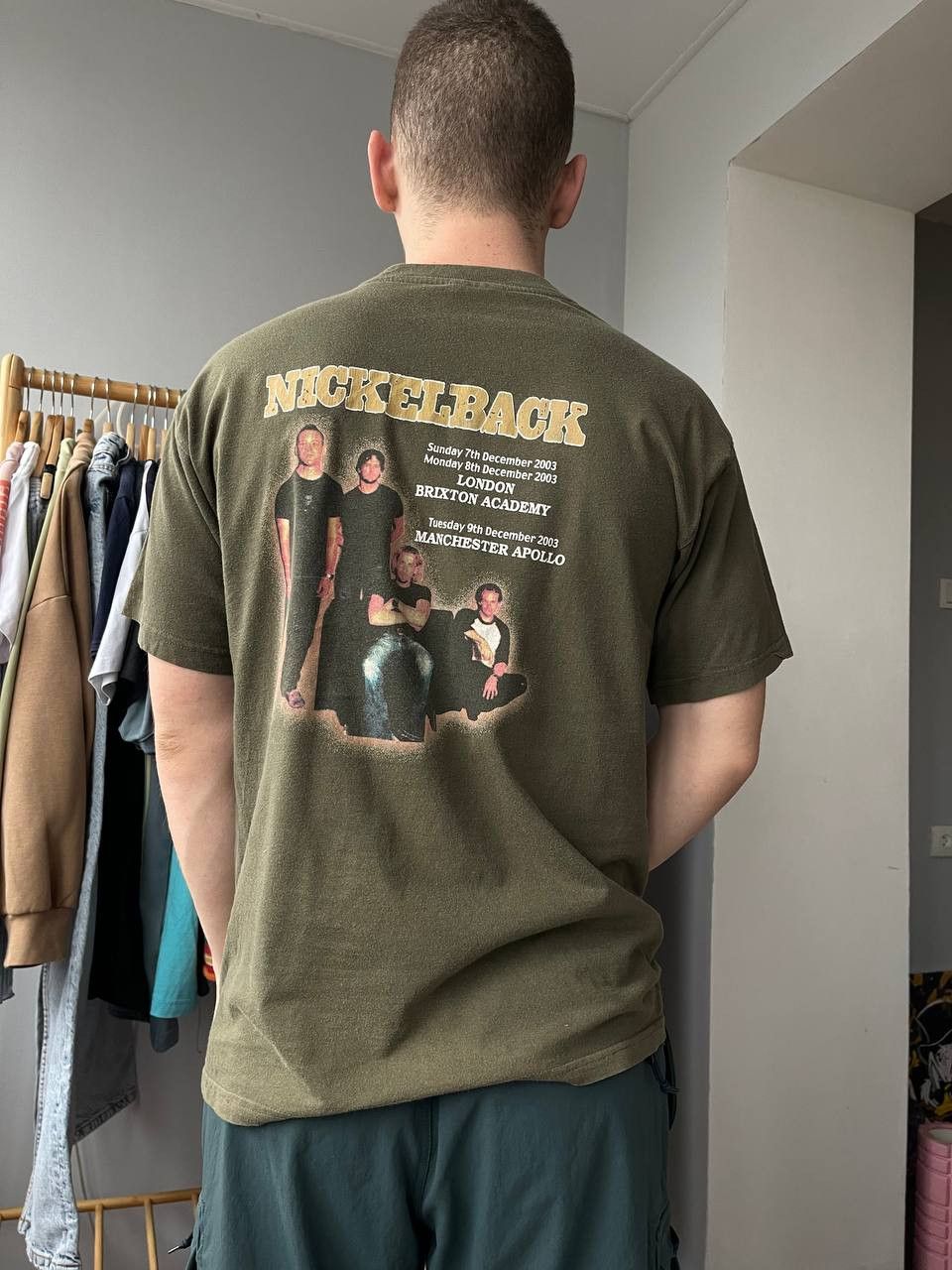 Band Tees × Vintage Vintage nickelback 2003 tour tee Size US S / EU 44-46 / 1 - 1 Thumbnail