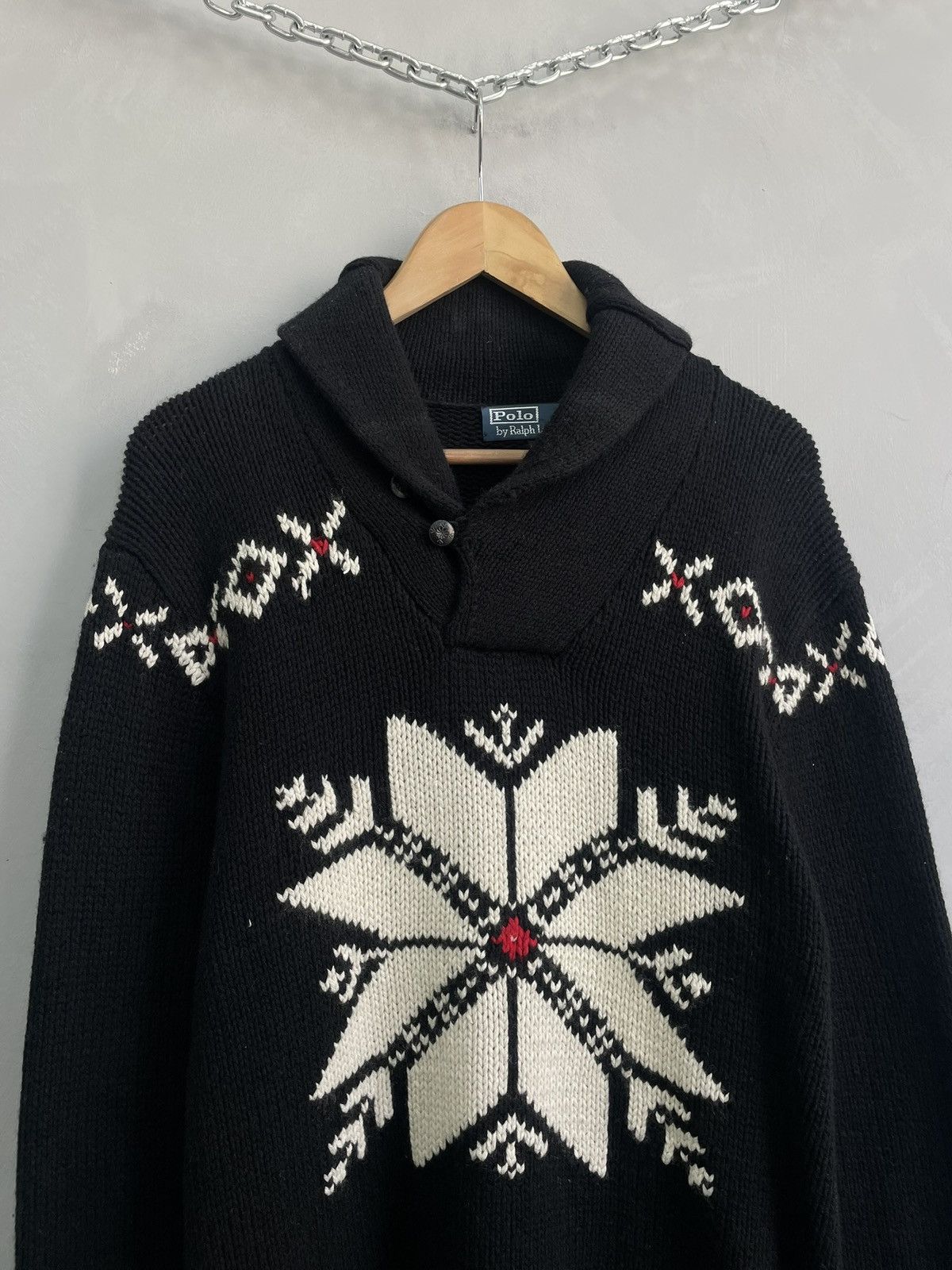 Polo Ralph Lauren Polo Ralph Lauren knitted wool sweater y2k Size US L / EU 52-54 / 3 - 2 Thumbnail