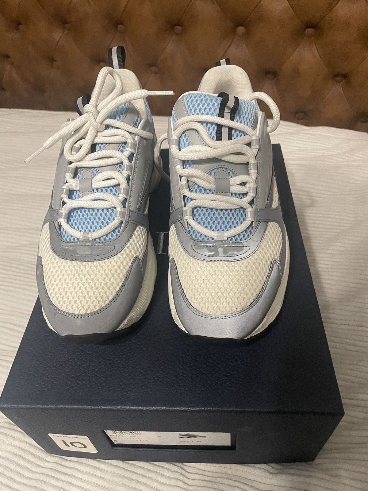 Dior Dior b30 sky blue b22 sneakers Size US 9 / EU 42 - 3 Thumbnail