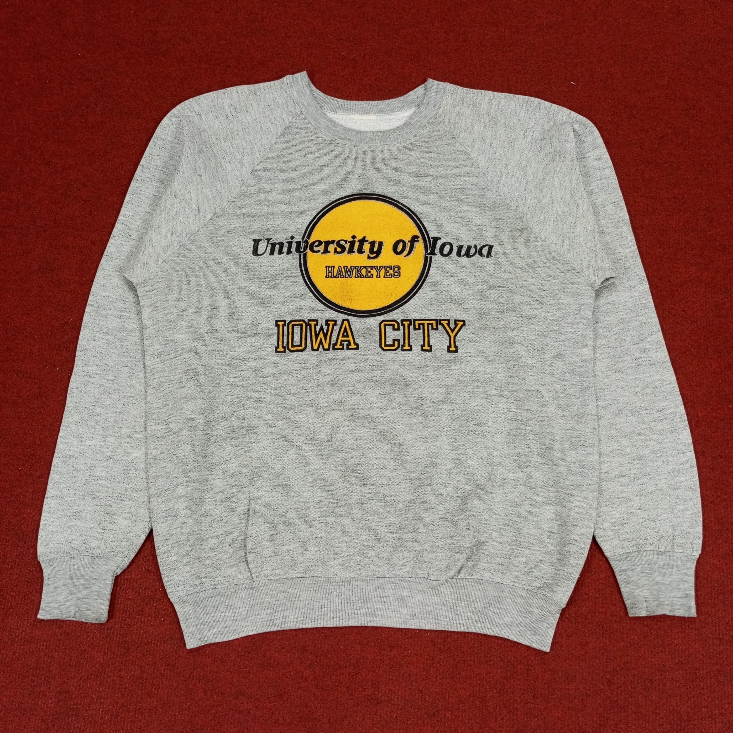 Vintage University Of IOWA Hawkeyes IOWA City Sweatshirt Size US S / EU 44-46 / 1 - 1 Thumbnail