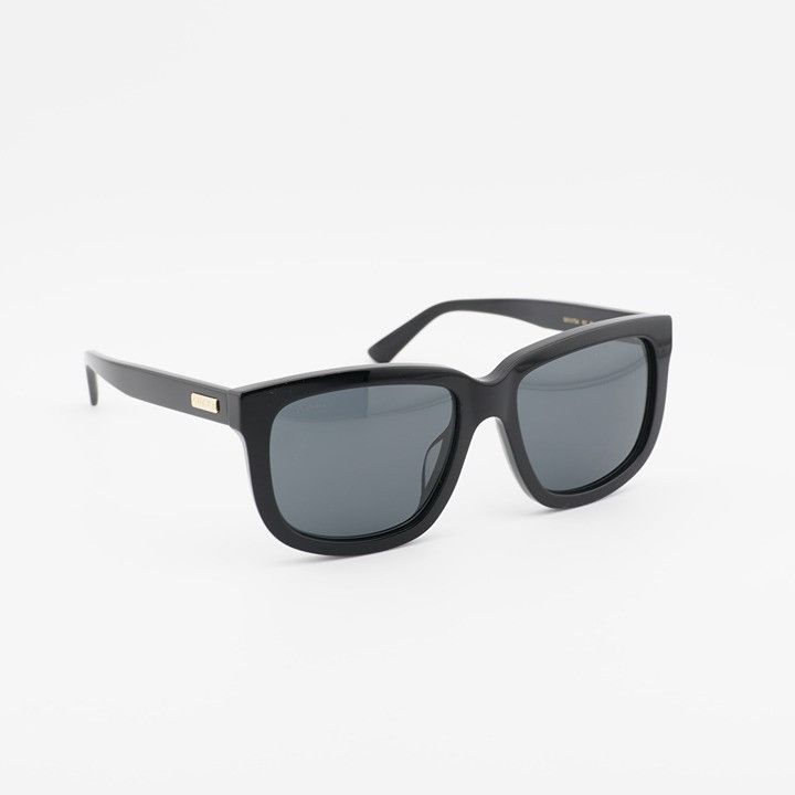 Gucci Gucci GG1317SA 001 Sunglasses Black Square Frame, Grey Size ONE SIZE - 4 Thumbnail