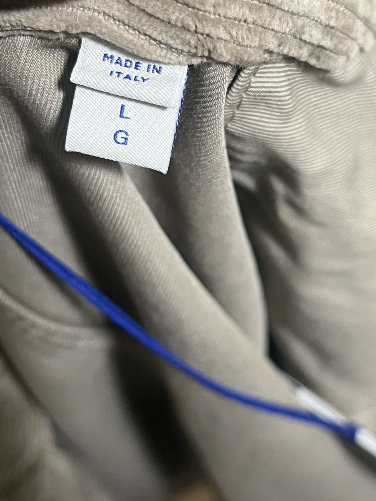Burberry Burberry Corduroy-Collar Work Jacket Sz L Size US L / EU 52-54 / 3 - 10 Thumbnail