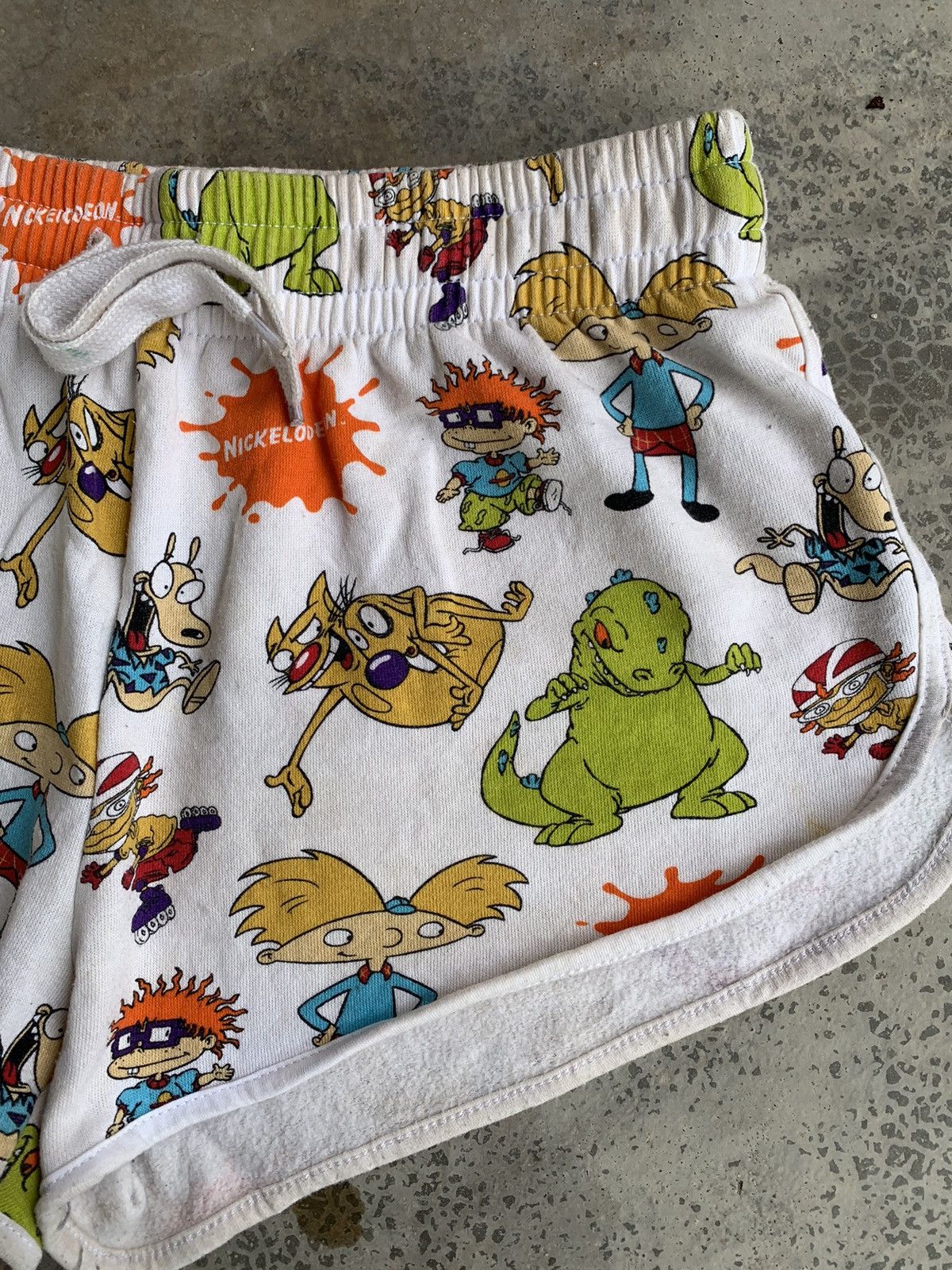 Nickelodeon 🔥 Nickelodeon Rugrats Boxer Hot Shorts Size US 30 / EU 46 - 3 Thumbnail