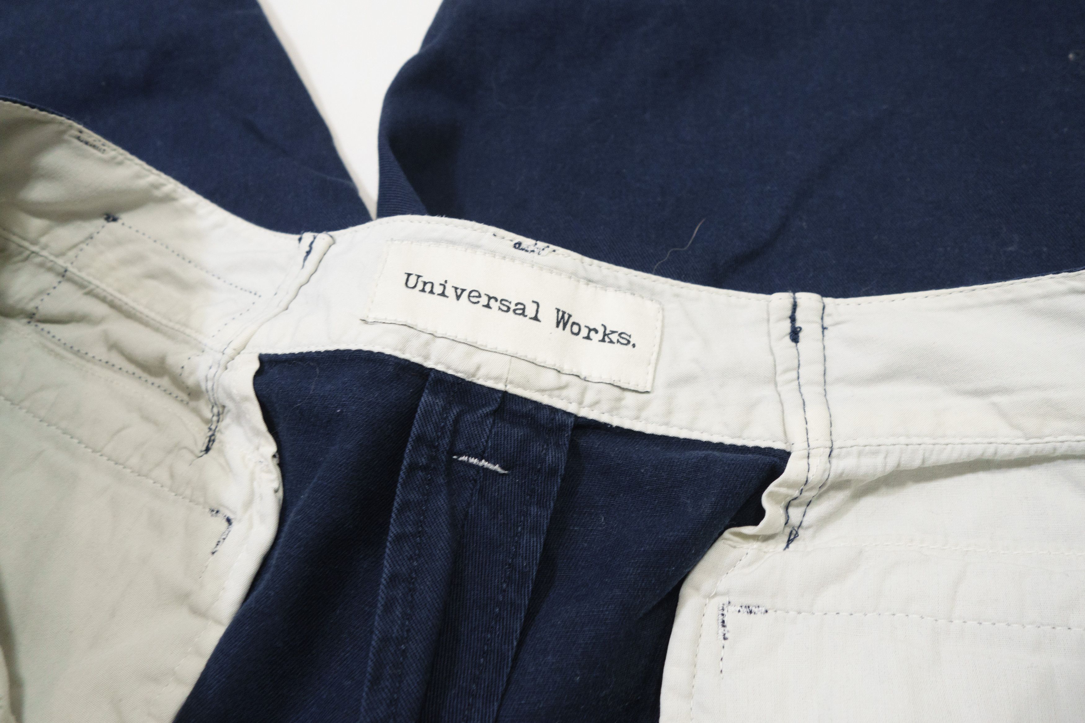 Universal Works Military Chino Cropped Pants Loose Tapered Size US 32 / EU 48 - 9 Thumbnail