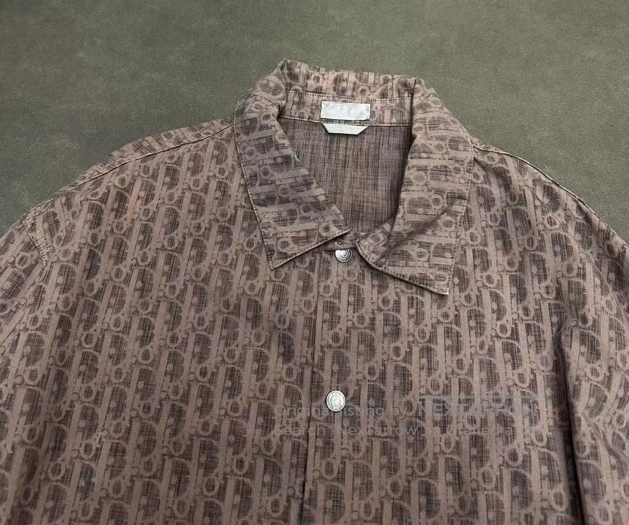 Dior Dior Logo Printed Denim Shirt. Size US L / EU 52-54 / 3 - 3 Thumbnail