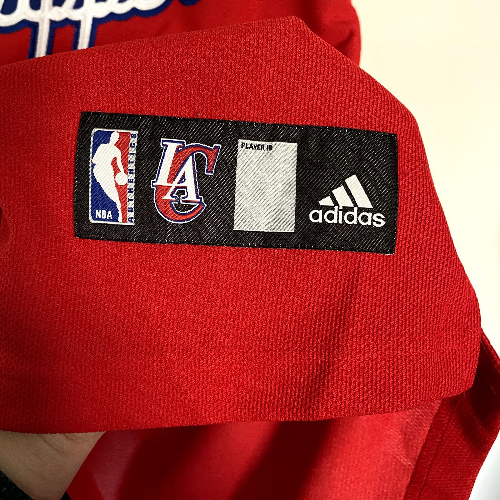 Adidas Adidas Clippers LA Spellout Embroidered Long Sleeve Jersey Size US XXL / EU 58 / 5 - 4 Thumbnail