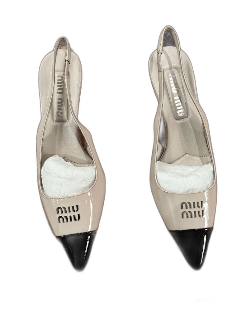 Miu Miu Cat Eye High Heels Size 37-yf