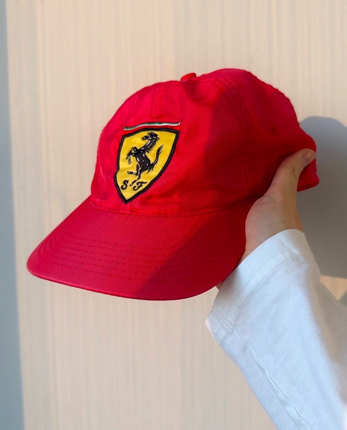 Ferrari Vintage red cap hats formula 1 Ferrari nylon Size ONE SIZE - 4 Thumbnail