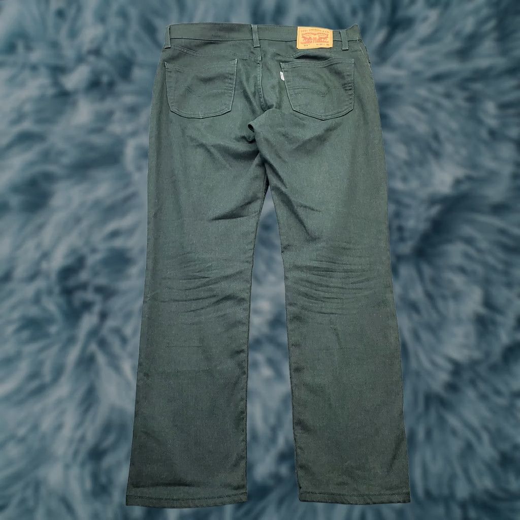 Levi's Levi's Mens 511 Jeans Slim 34 Green Stretch Denim Straight Leg — 5-Pocket, Button Zip Closure, White Tab, Regular Size: 34 Size US 34 / EU 50 - 1 Thumbnail