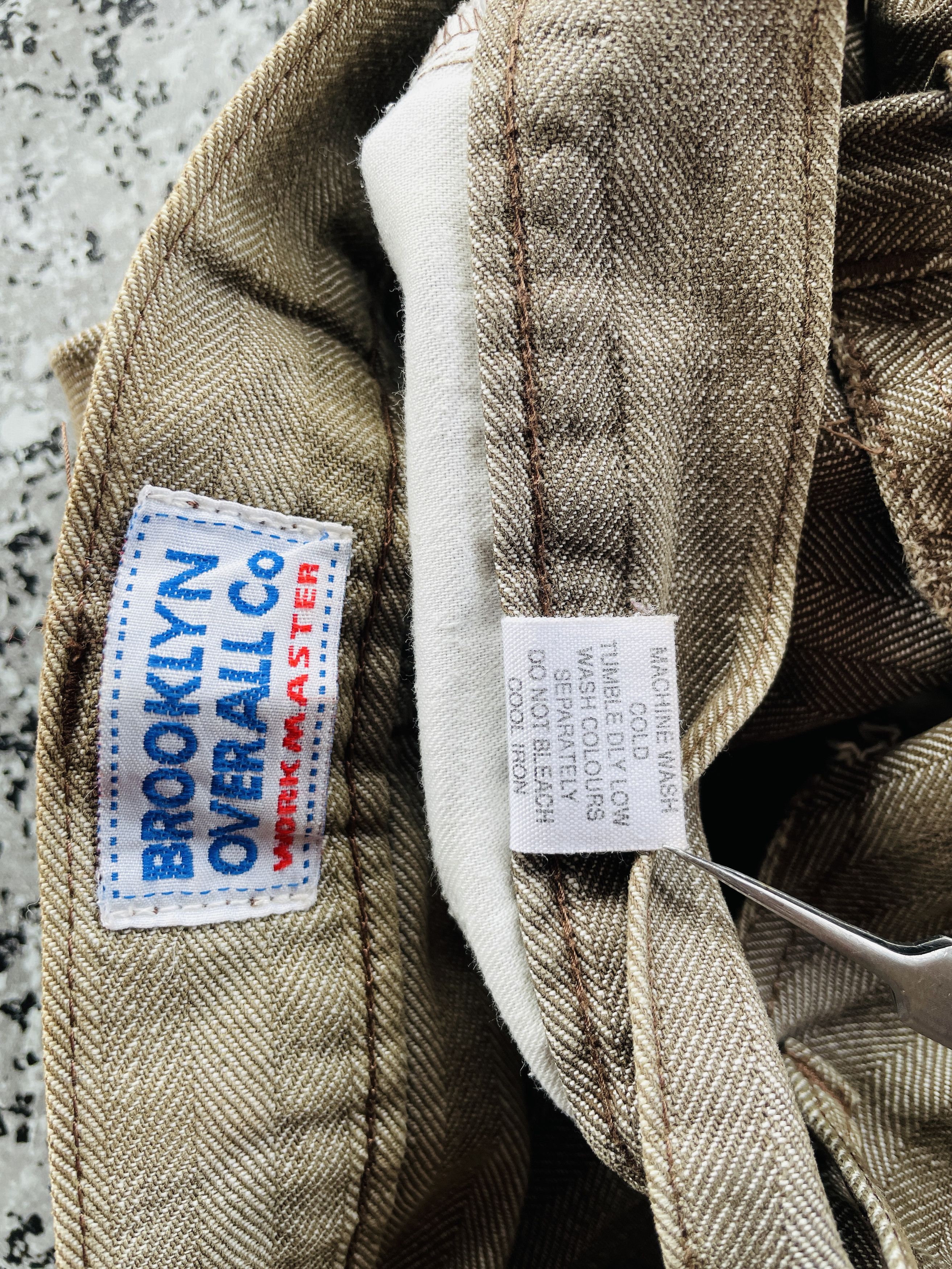 Brooklyn Clothing BROOKLYN OVERALL CO DOUBLE KNEE (LG10) Size US 36 / EU 52 - 8 Thumbnail