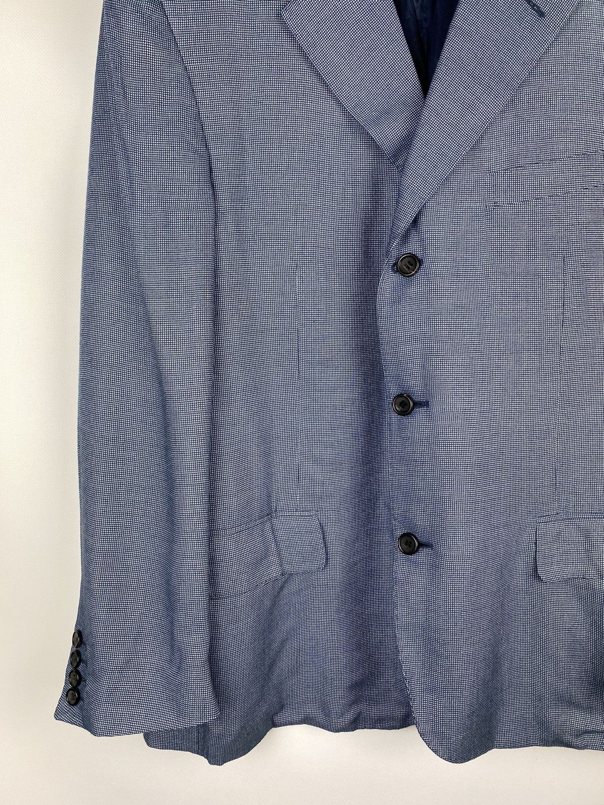 Canali Canali men’s bamboo blazer jacket sport coat size US 42 Size 42R - 7 Thumbnail