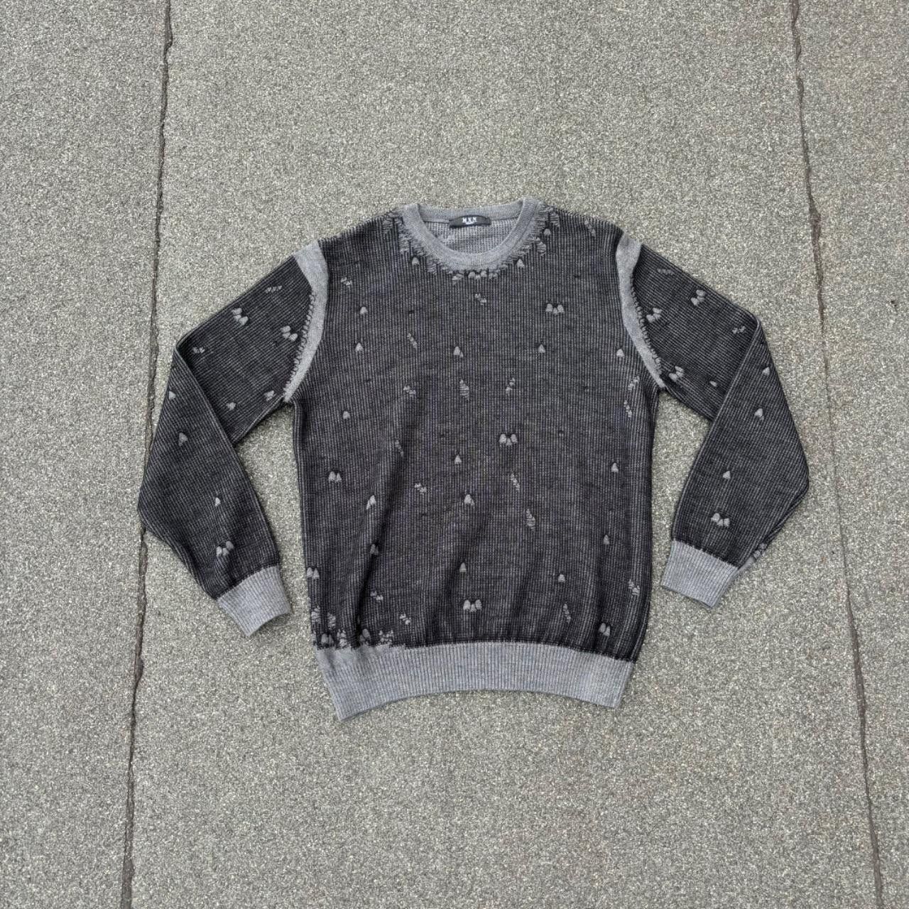 Affliction × Japanese Brand × Vintage Opium style distressed sweater Size US M / EU 48-50 / 2 - 1 Thumbnail
