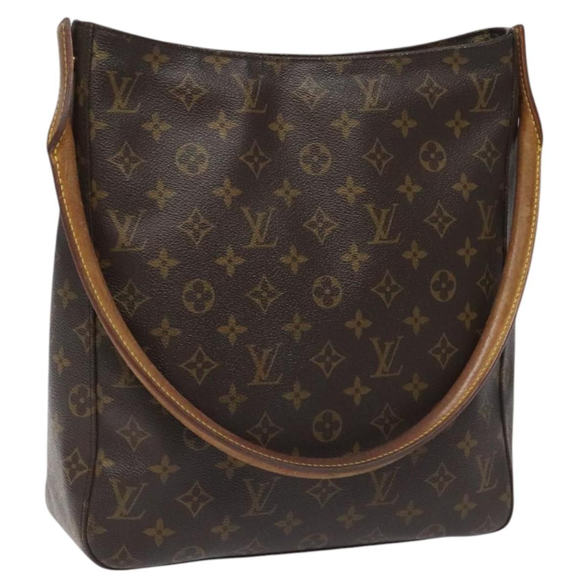 Louis Vuitton Looping Gm Brown Canvas Shoulder Bag (Pre-Owned) Size ONE SIZE - 1 Thumbnail