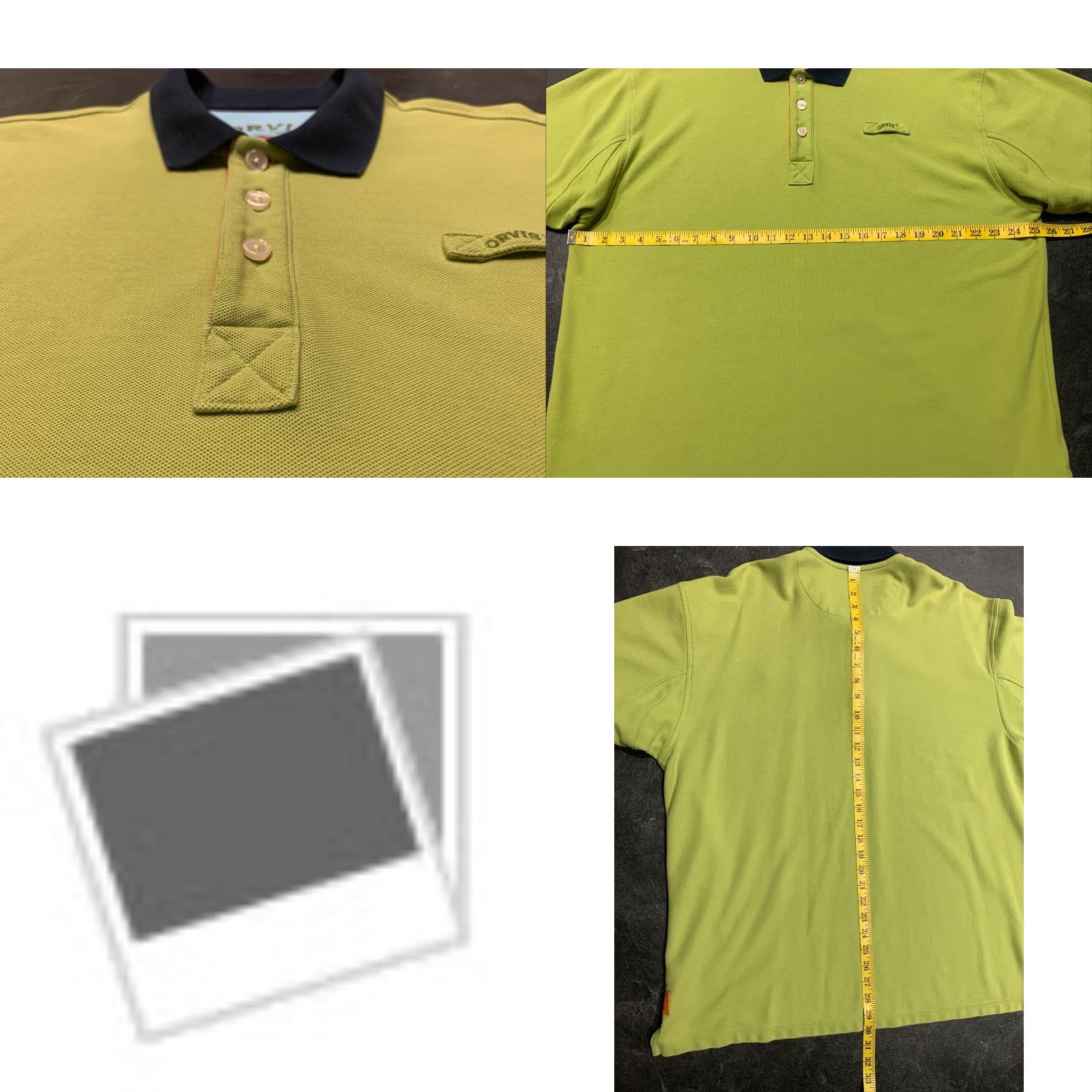 Orvis Orvis Polo Shirt Green Cotton Fishing Mens XL Size US XL / EU 56 / 4 - 8 Thumbnail