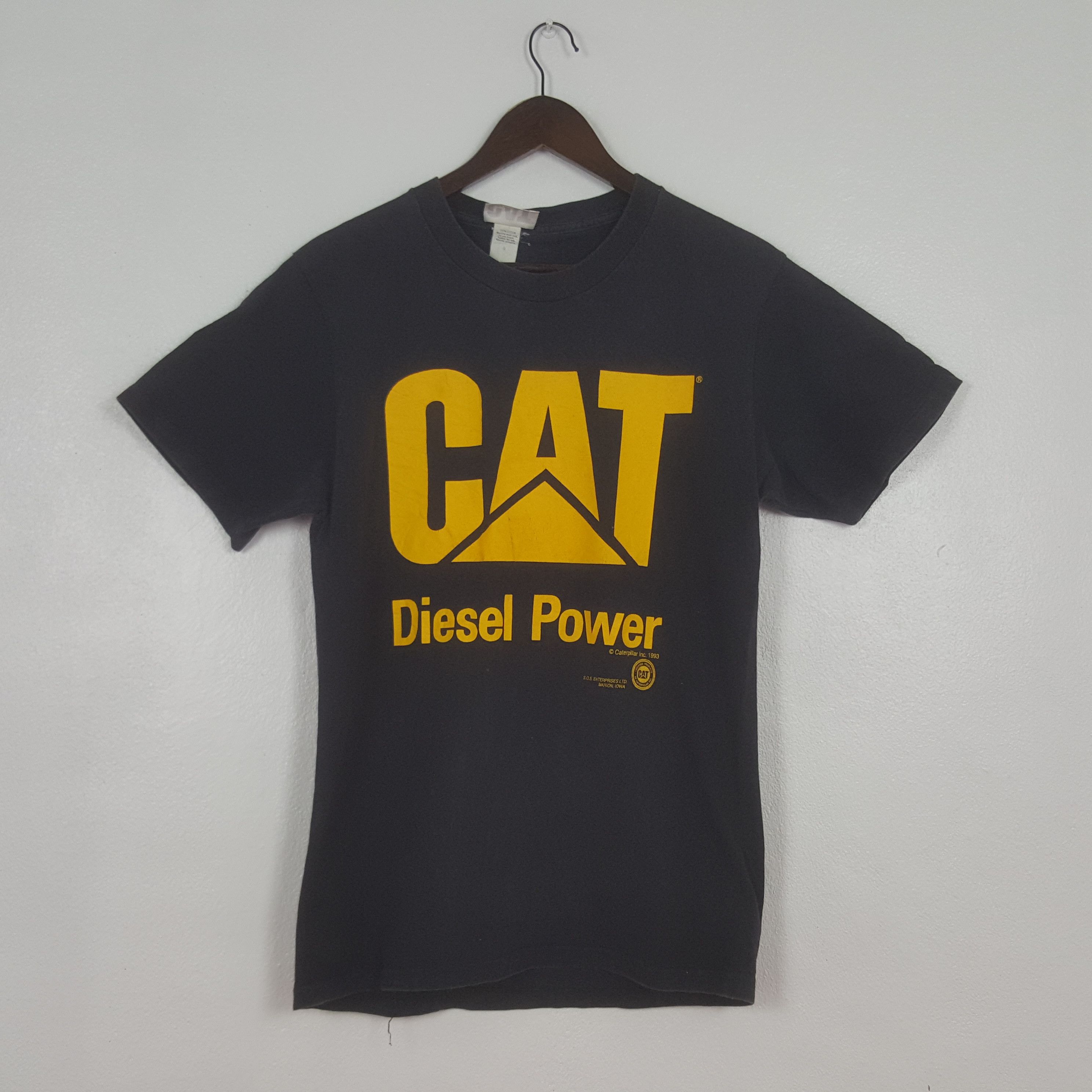 Caterpillar Vintage CAT Caterpillar 1993 Tshirt Size US S / EU 44-46 / 1 - 2 Thumbnail