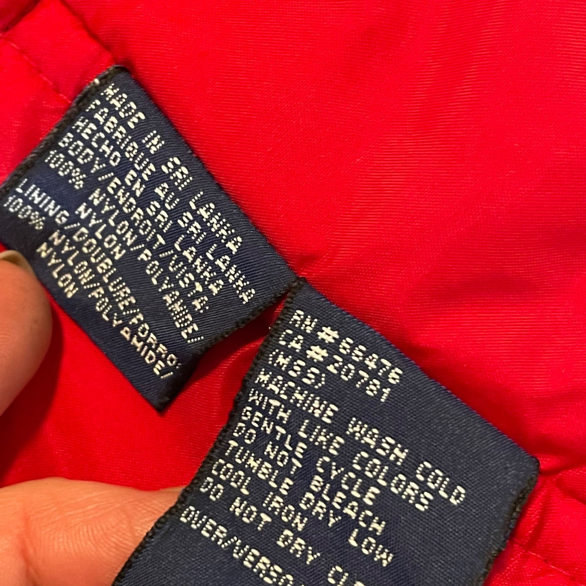 Tommy Jeans Tommy Jeans Red Puffer Vest M Nylon Womens Sleeveless Outerw Size M / US 6-8 / IT 42-44 - 5 Thumbnail