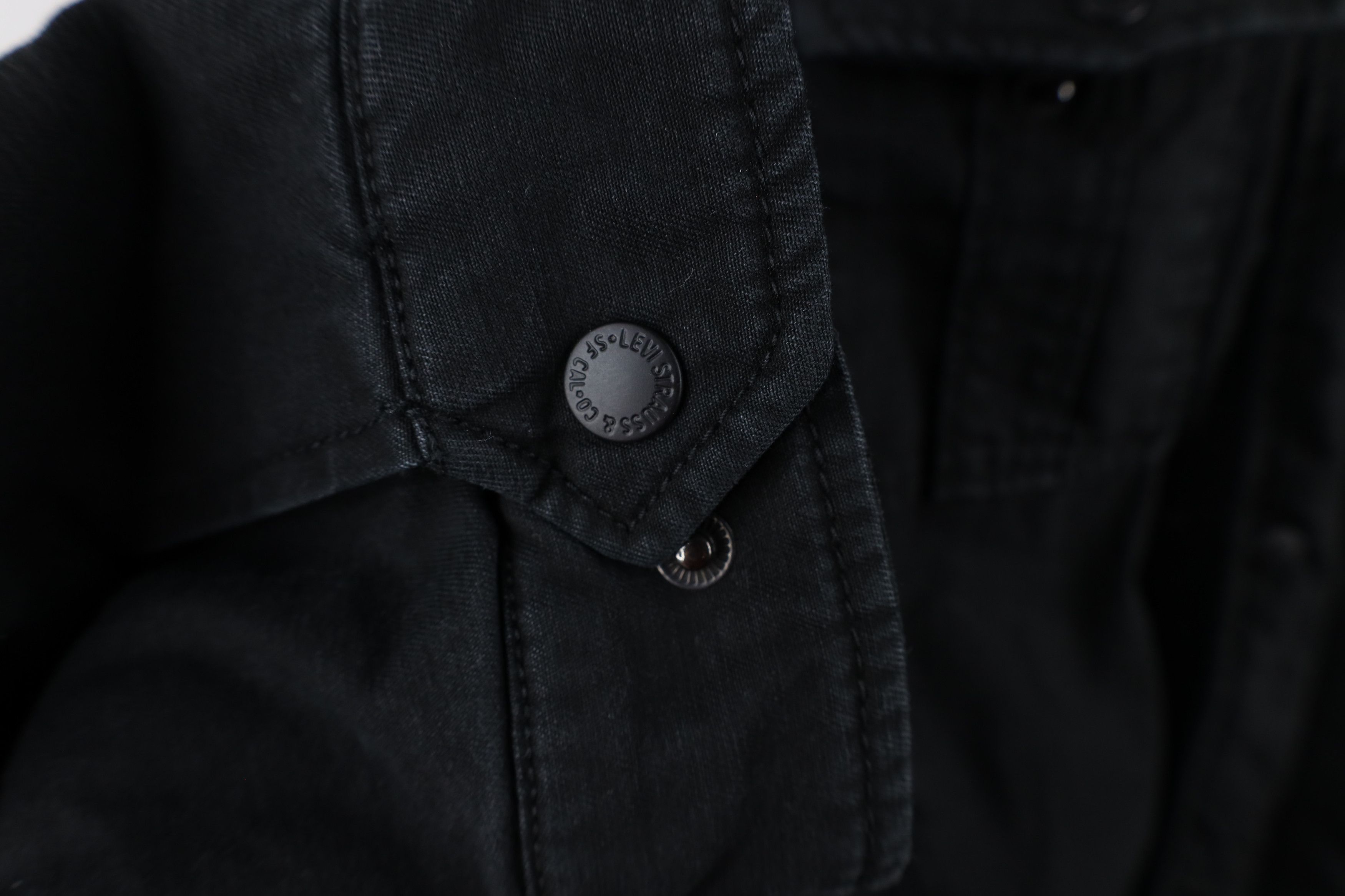 Levi's × Vintage Vintage Y2K Levis Quilted Full Zip Chore Barn Jacket Black Size US XL / EU 56 / 4 - 9 Thumbnail