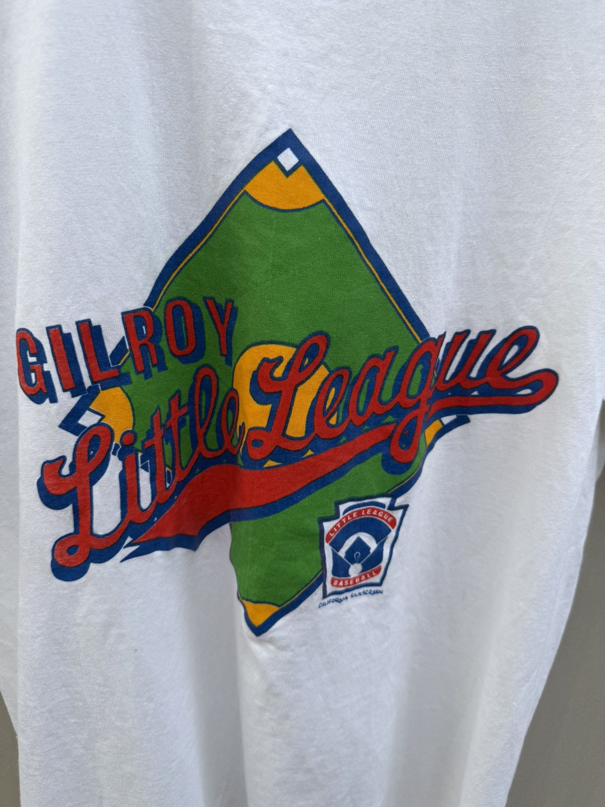 Vintage Gilroy Little League T-Shirt Size US M / EU 48-50 / 2 - 2 Thumbnail