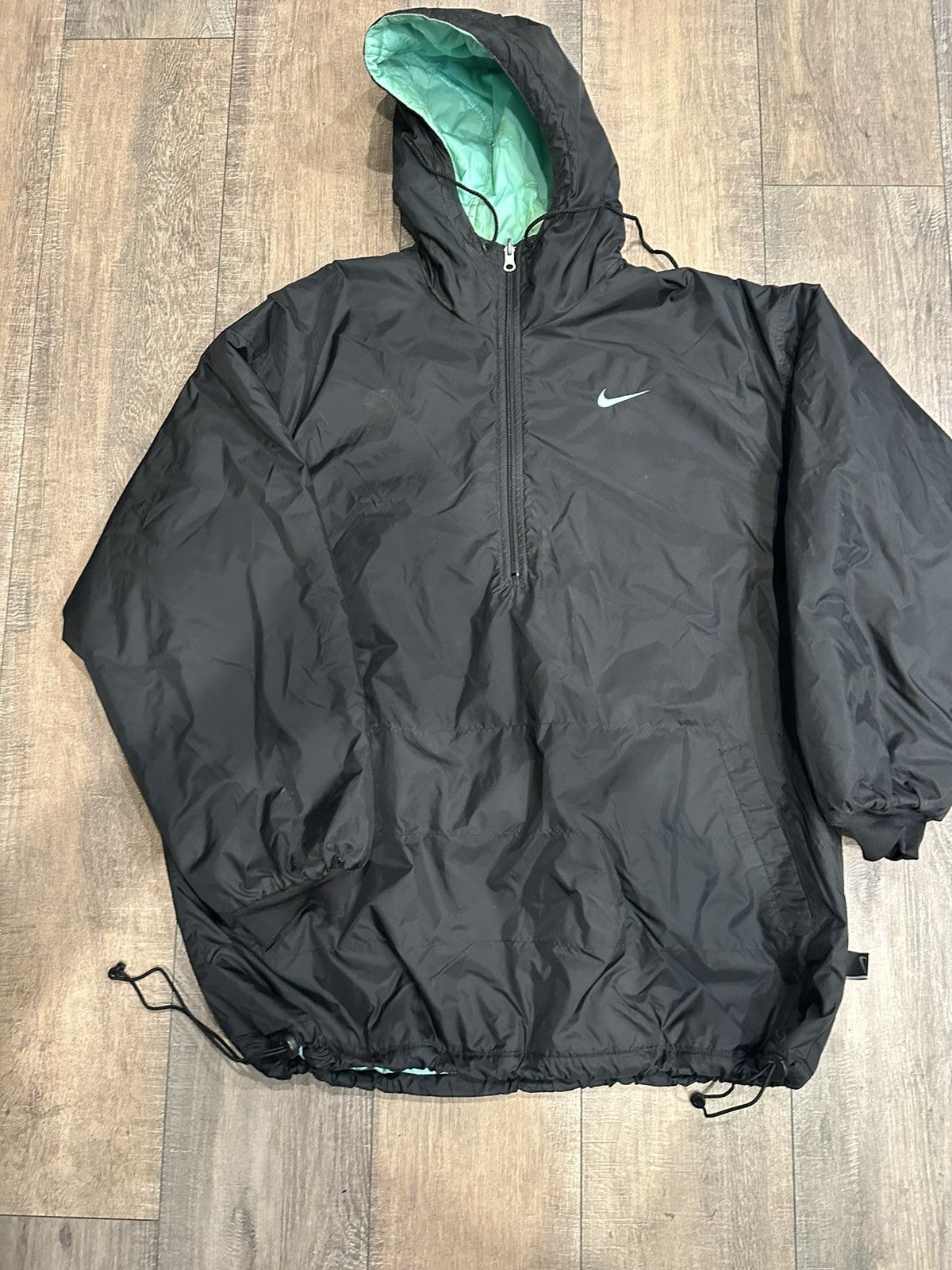 Nike 90s nike reversible half zip Size US XL / EU 56 / 4 - 1 Thumbnail