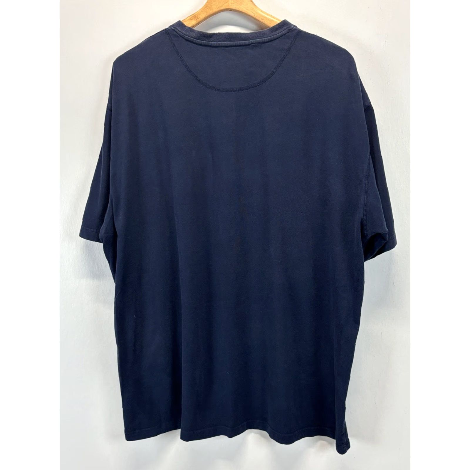 Big Dogs VINTAGE Big Dogs Henley Shirt 2XL Men Navy Blue Short Sleeve Motorcycle Live To Ride Mens T-Shirt Size US XXL / EU 58 / 5 - 2 Thumbnail
