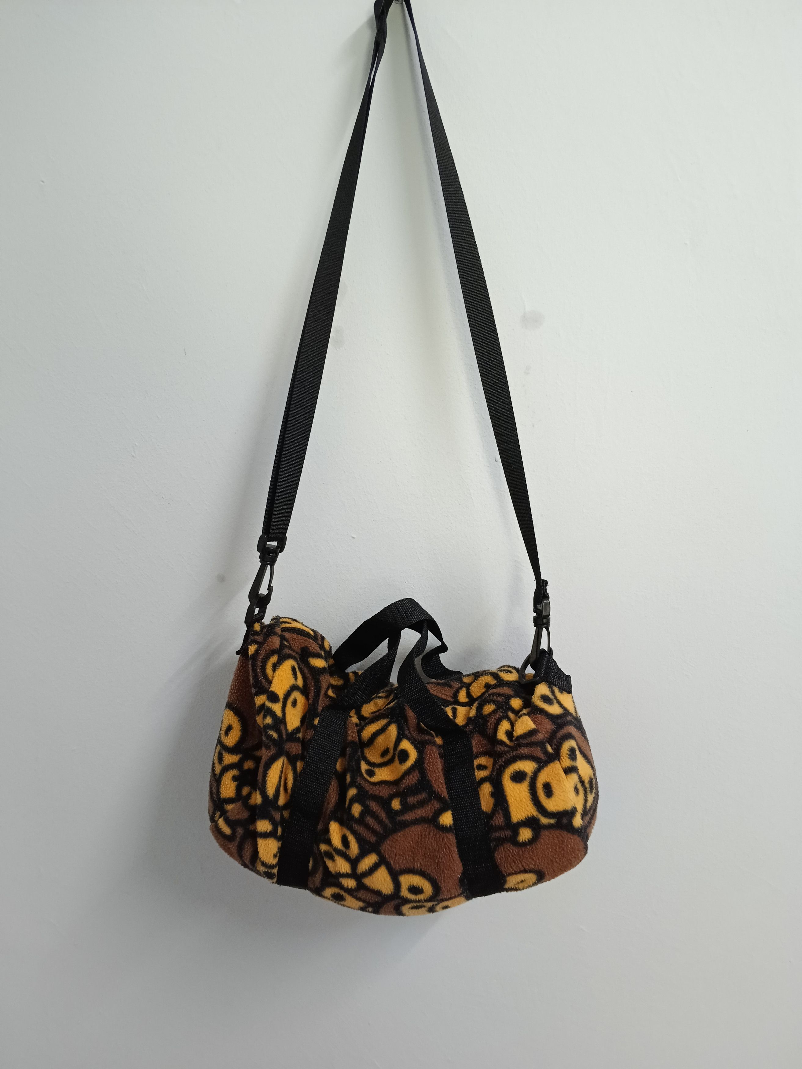 Japanese Brand FULLPRINT BAPE BABY MILO FLEECE DUFFLE 2WAY Size ONE SIZE - 4 Thumbnail