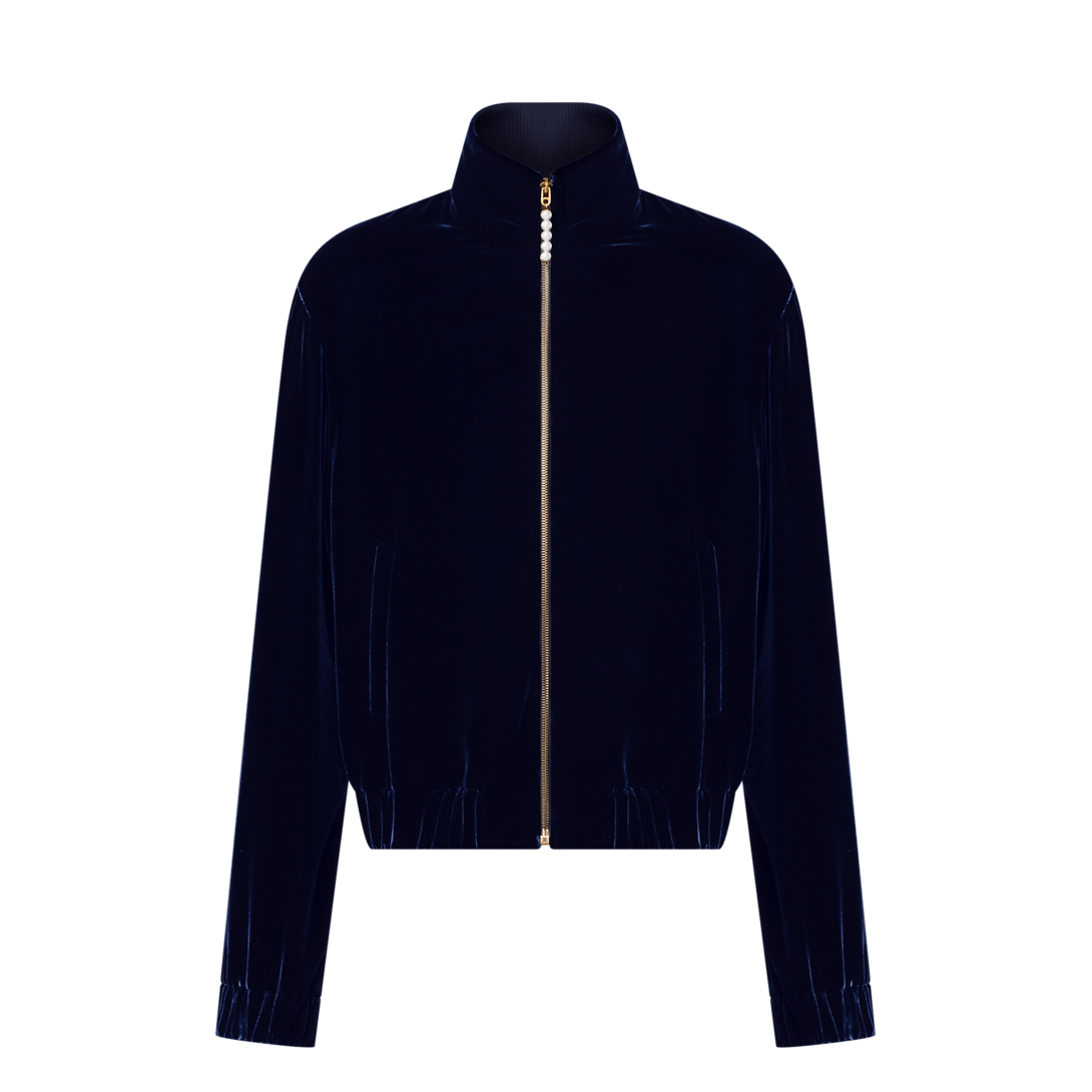 Louis Vuitton Silk Velvet Tracksuit Top Size US XL / EU 56 / 4 - 1 Preview