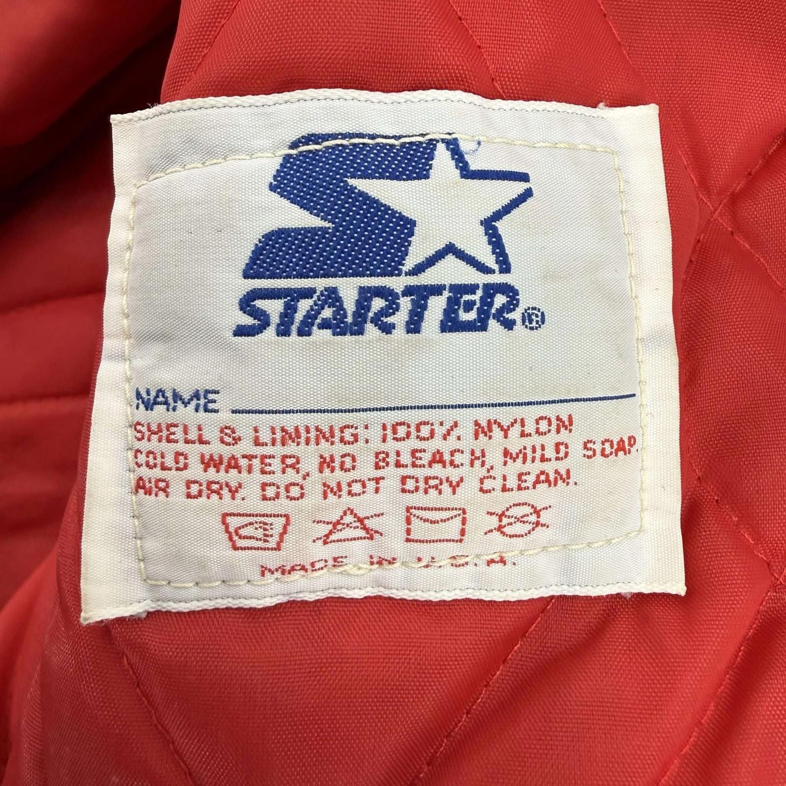 Starter Starter Indians Jacket Large Used Size US L / EU 52-54 / 3 - 5 Thumbnail