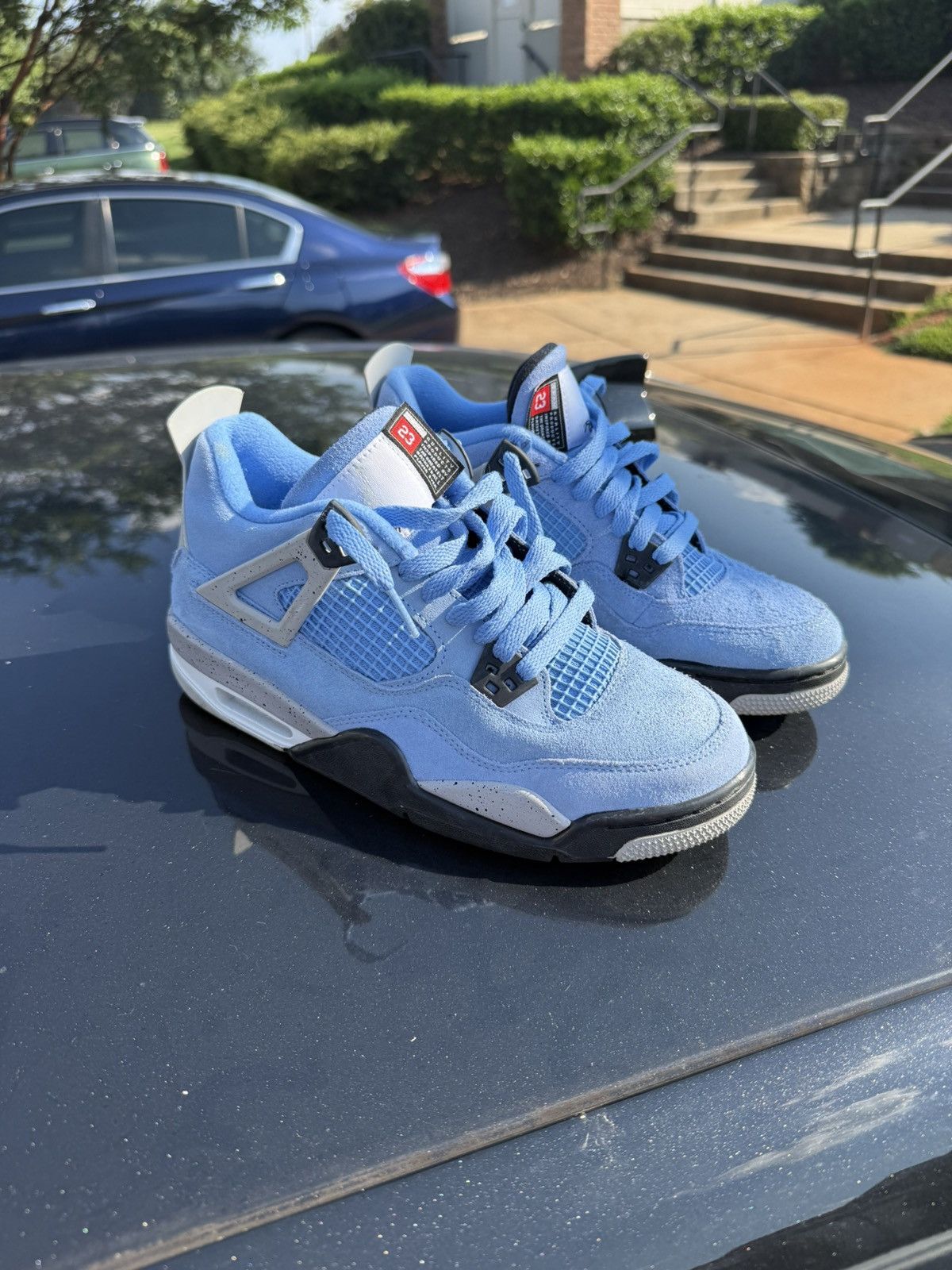 Jordan Brand Jordan 4 Unc’s Size US 8.5 / IT 38.5 - 1 Thumbnail